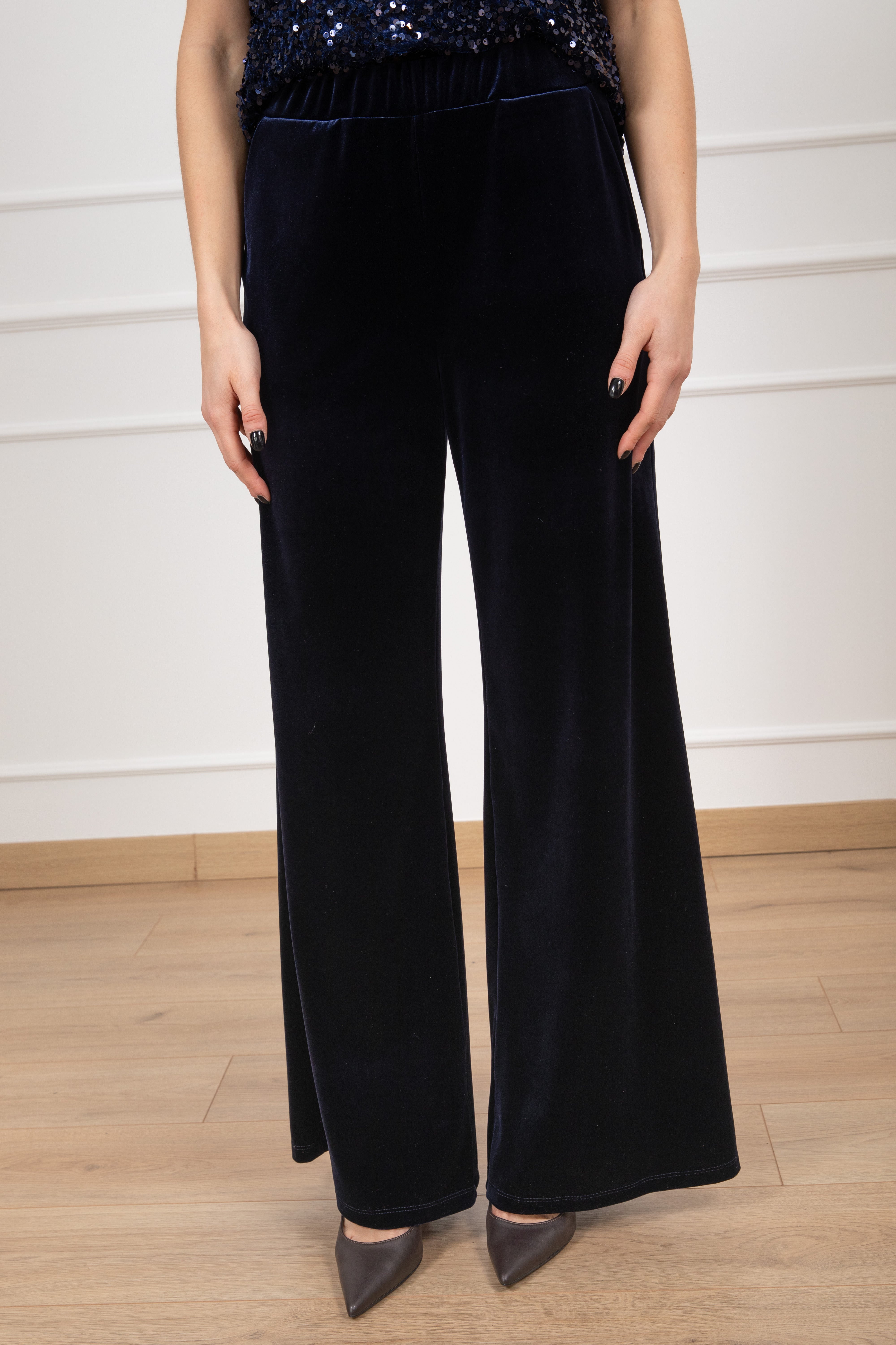 Pantalone in ciniglia con elastico Motel