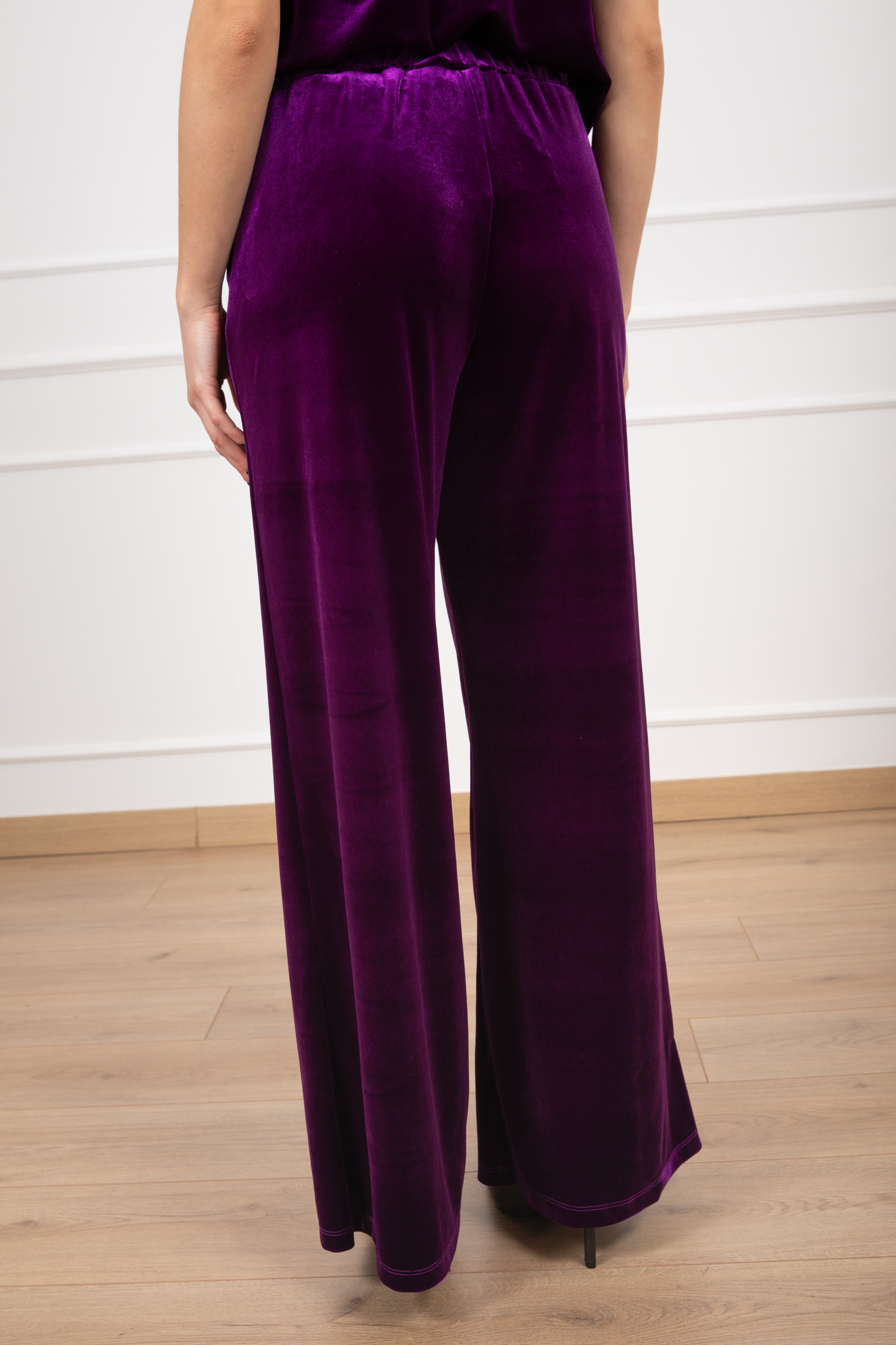 Pantalone in ciniglia con elastico Motel