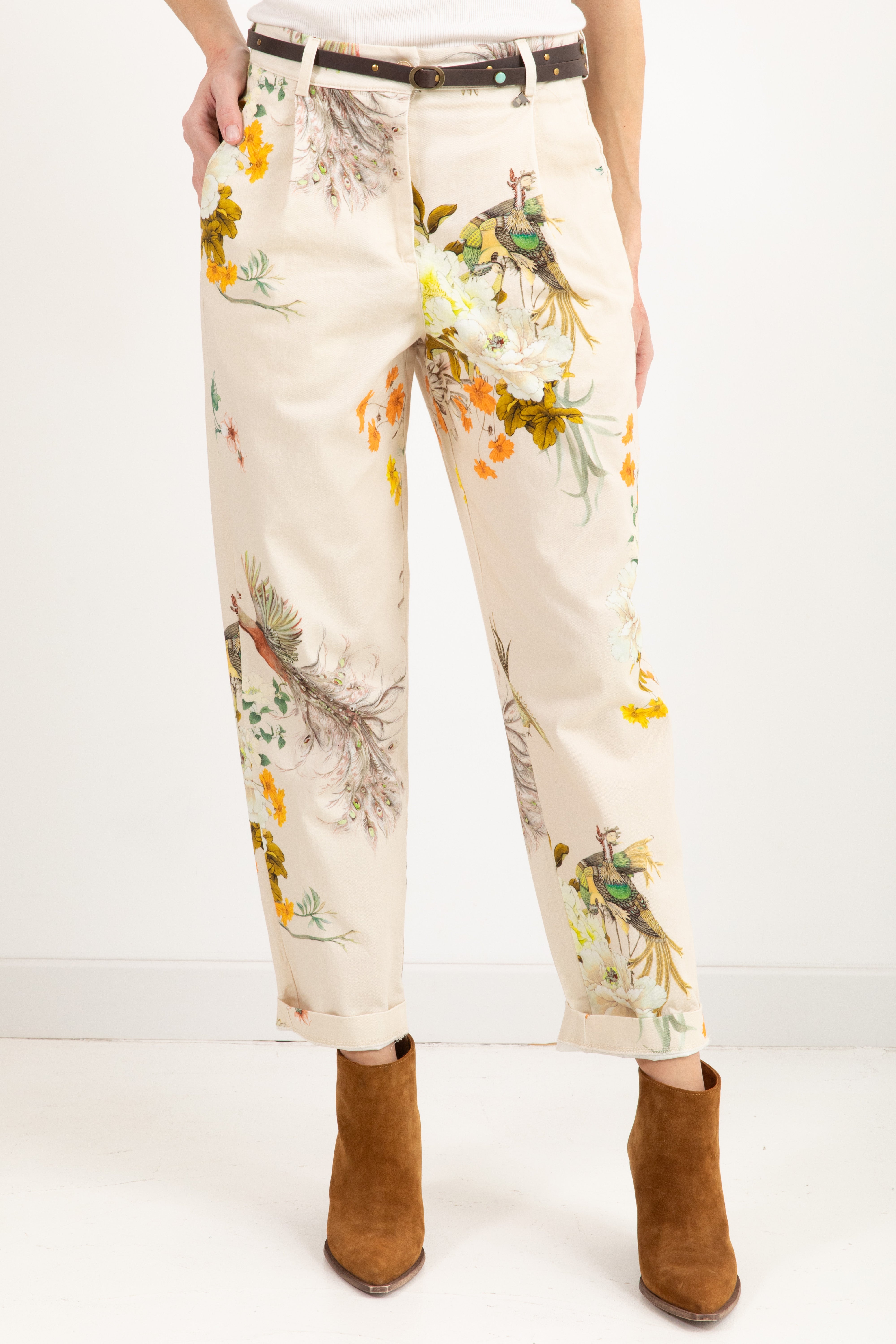 Pantalone stampa flowers Dixie