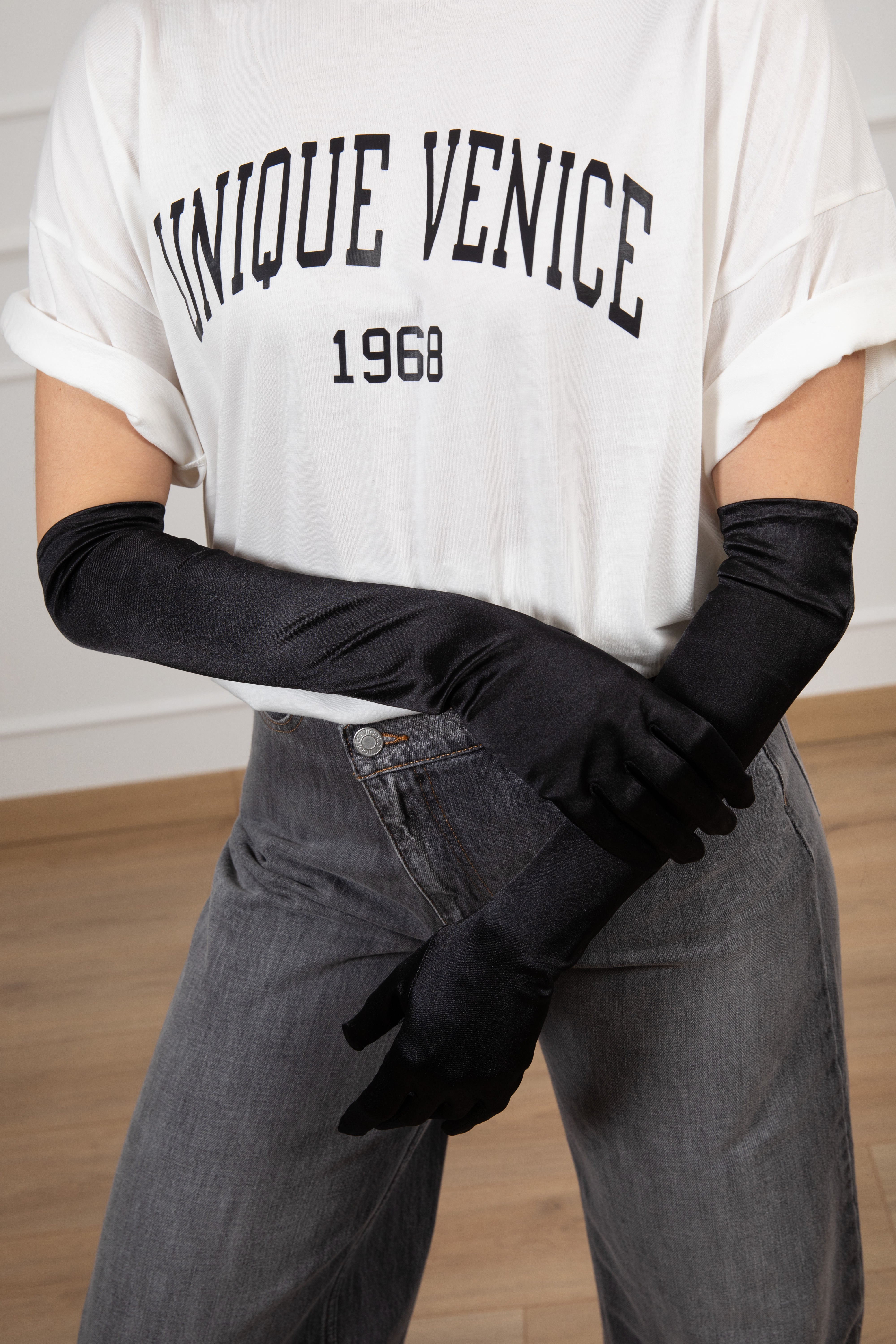 Guanto lungo in lycra lucidaSusy Mix