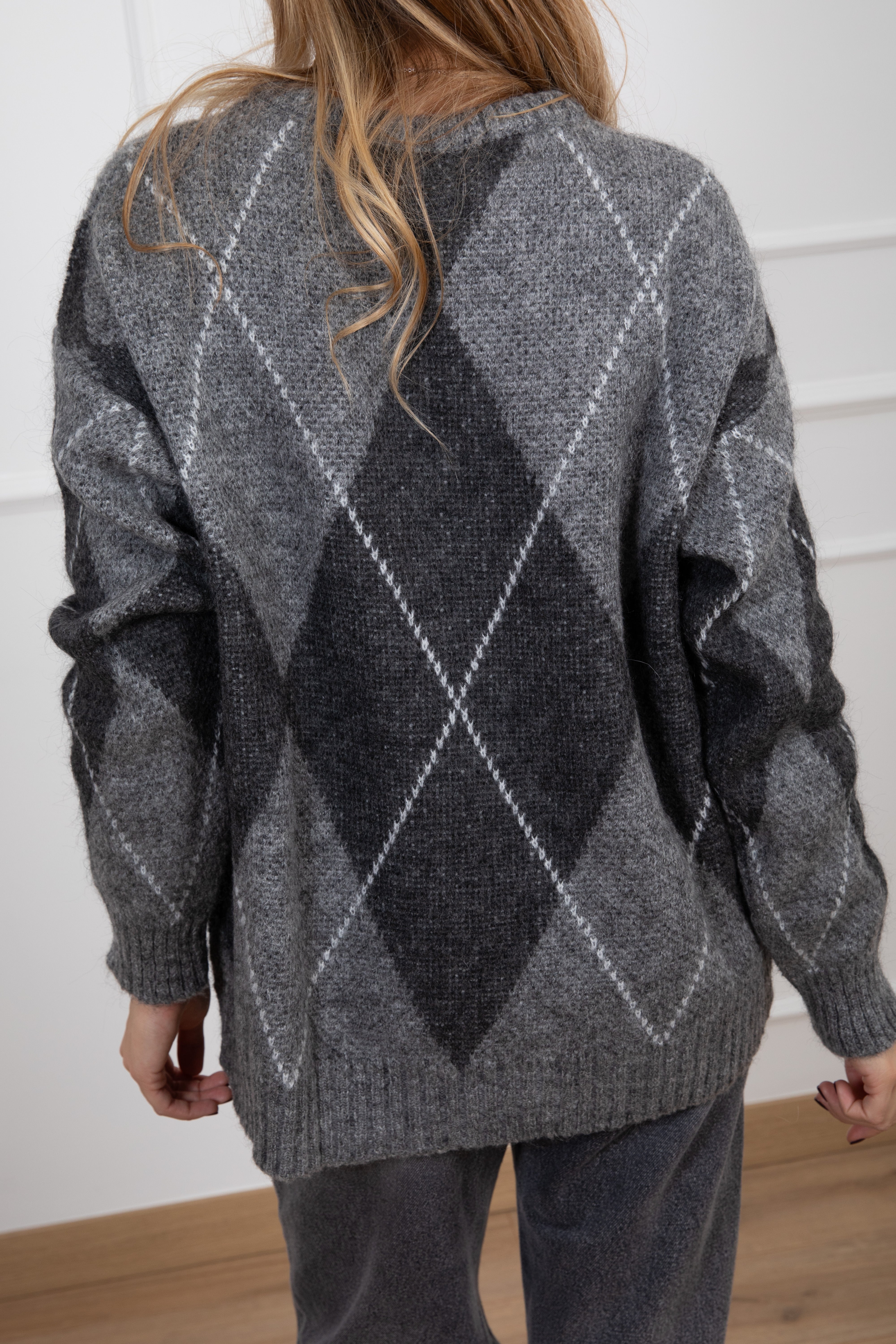 Pull maxi-rombo Susy Mix