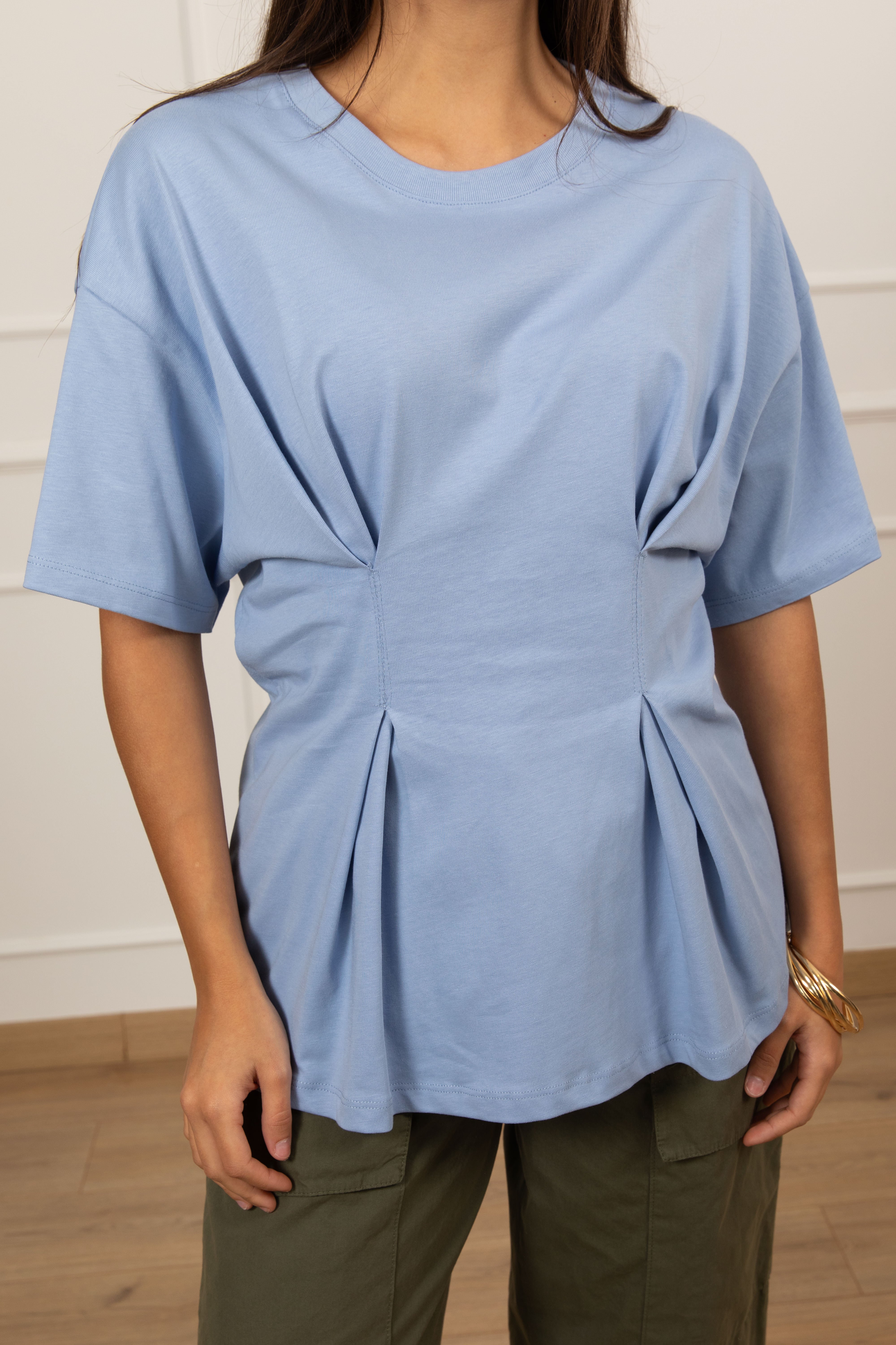 T-shirt con riprese ViCOLO