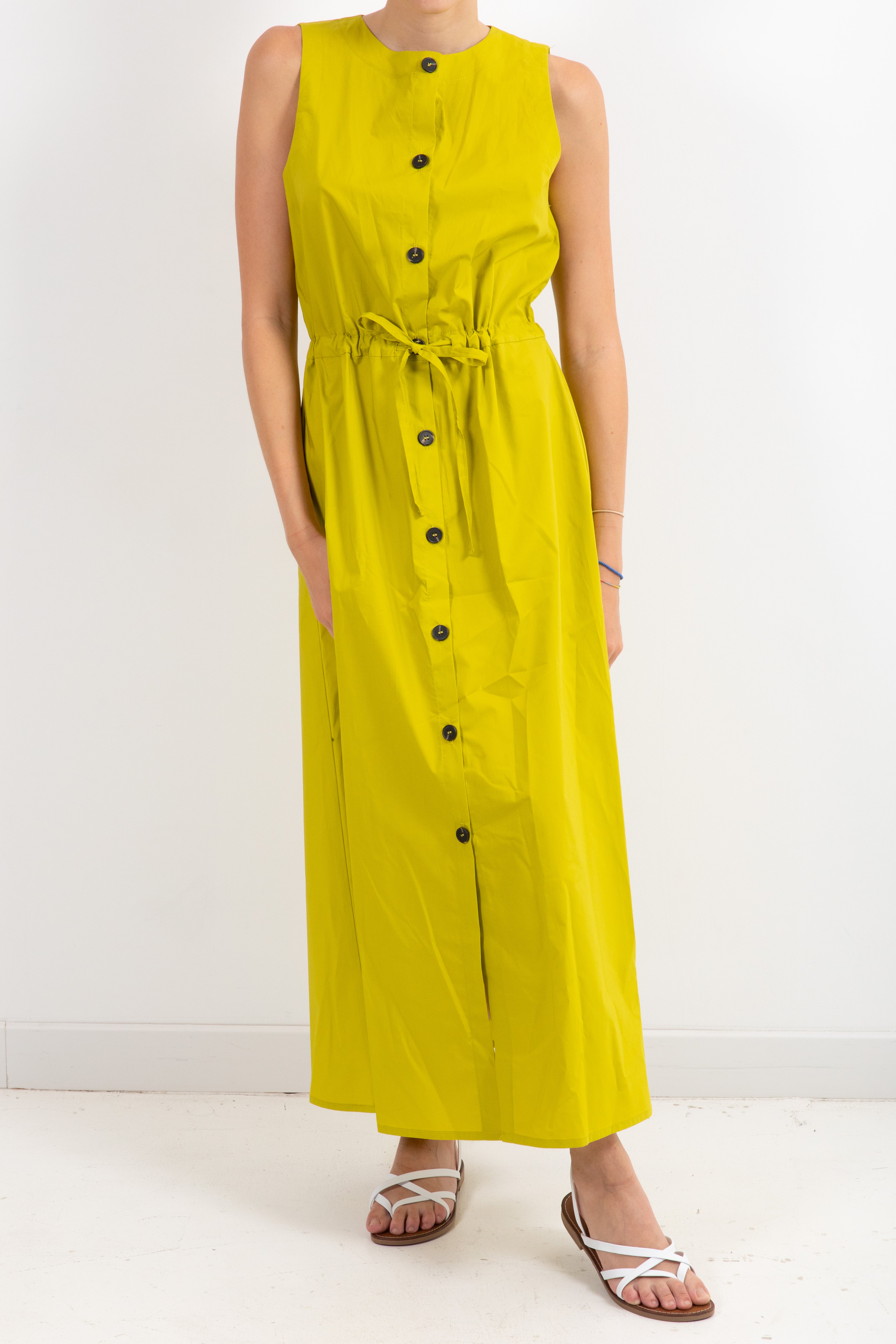 Chemisier in cotone con coulisse Tensione IN