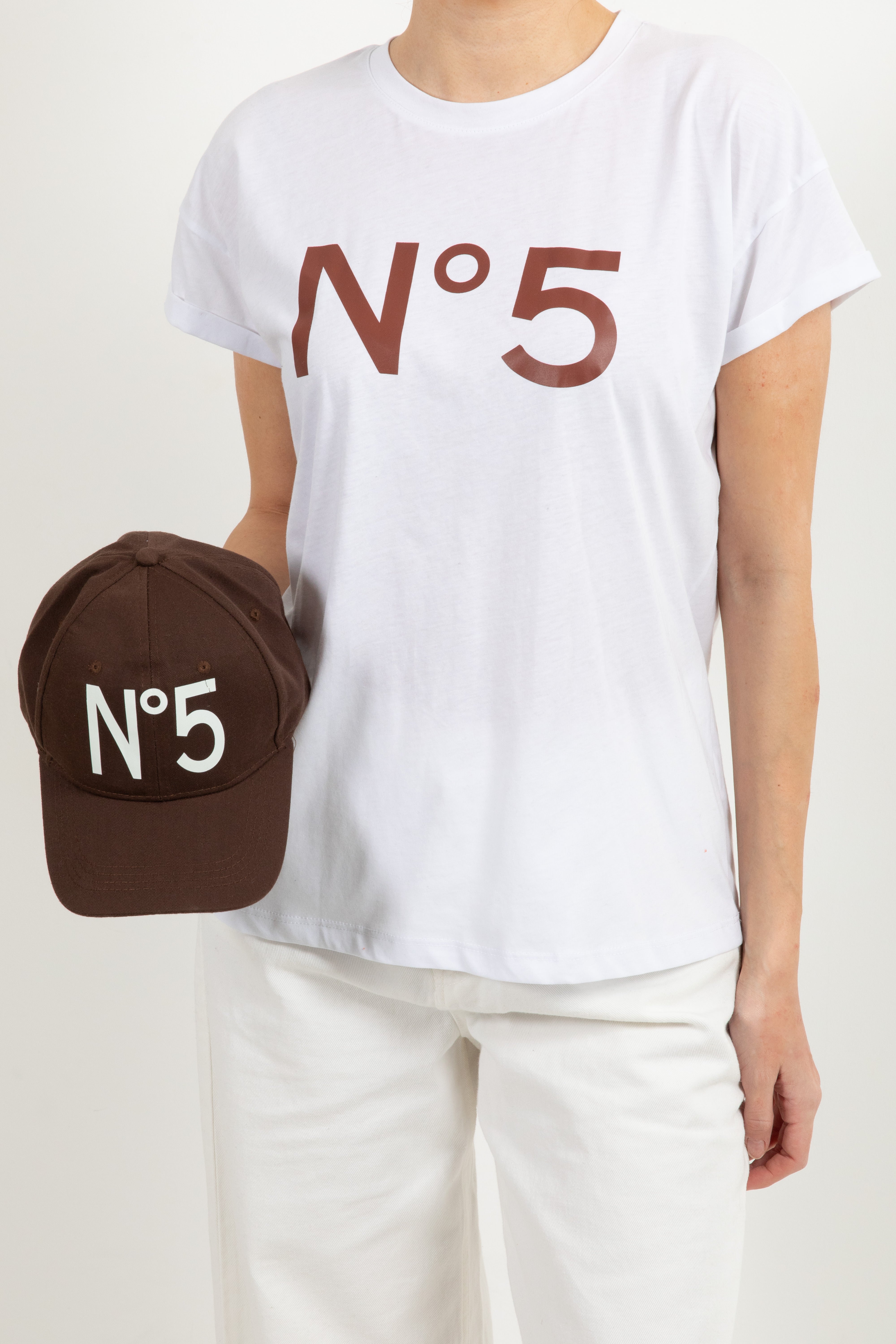 T-shirt "N.5" con berretto Tensione IN
