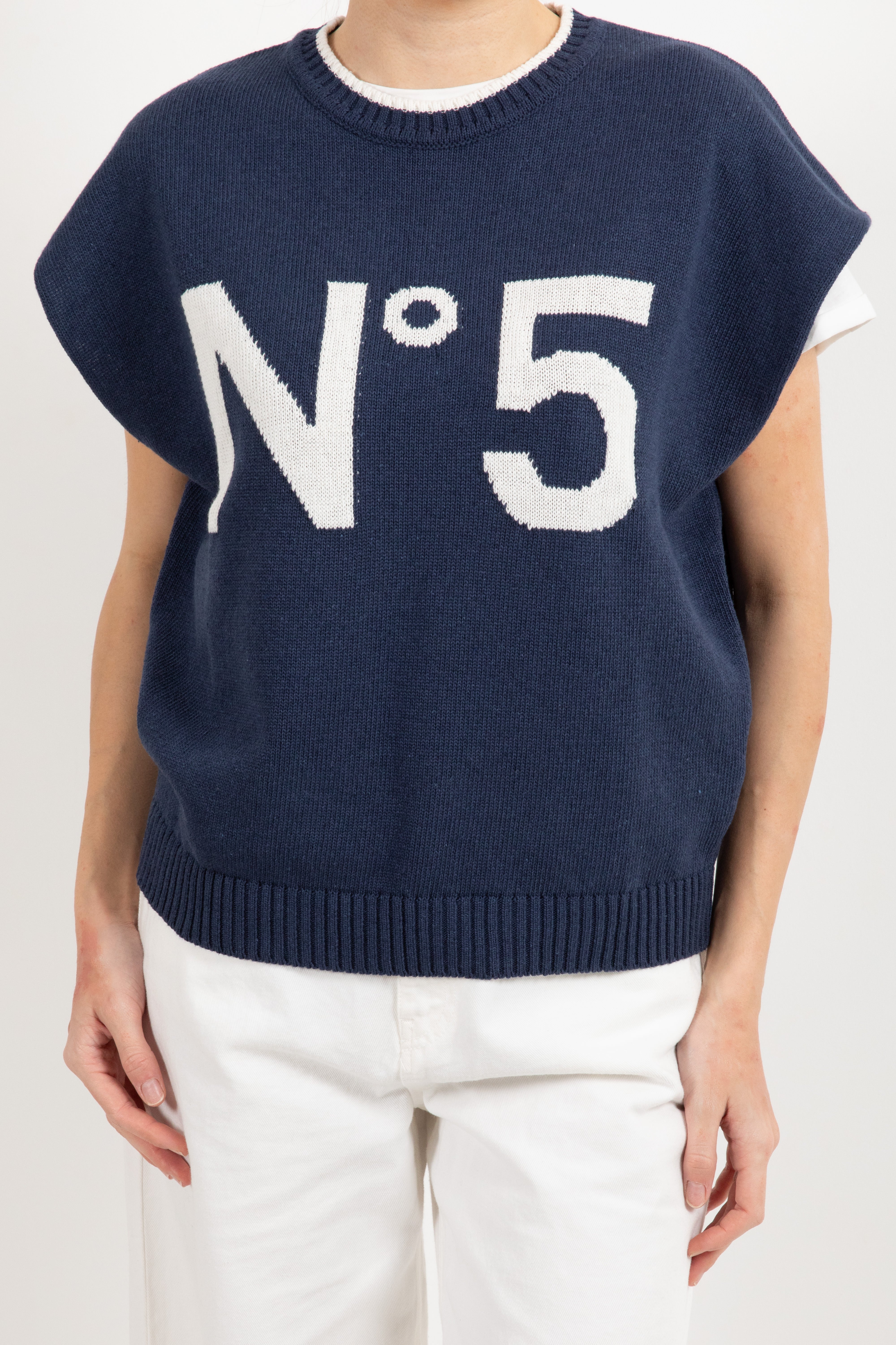 Gilet in maglia "N.5" Tensione IN