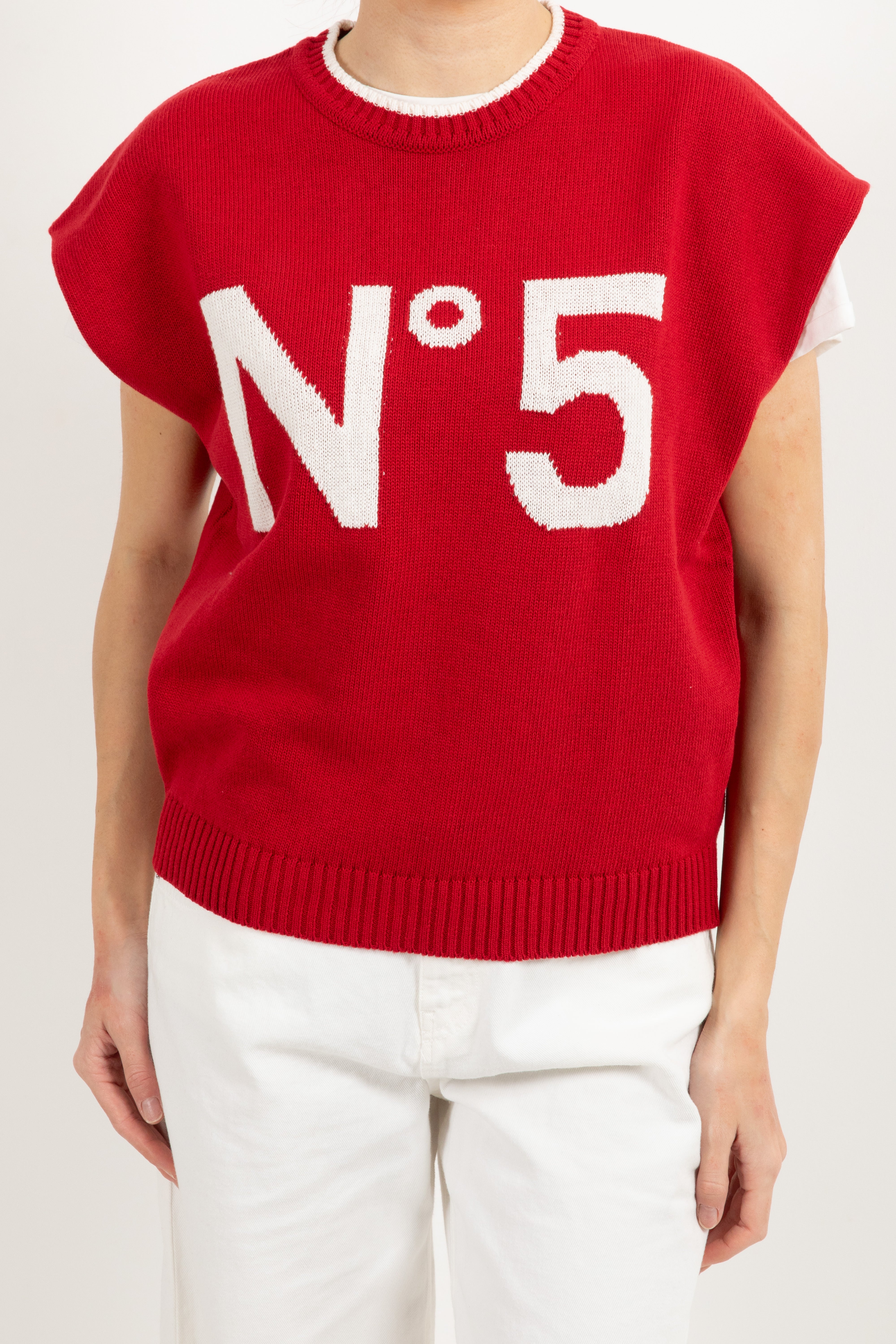 Gilet in maglia "N.5" Tensione IN