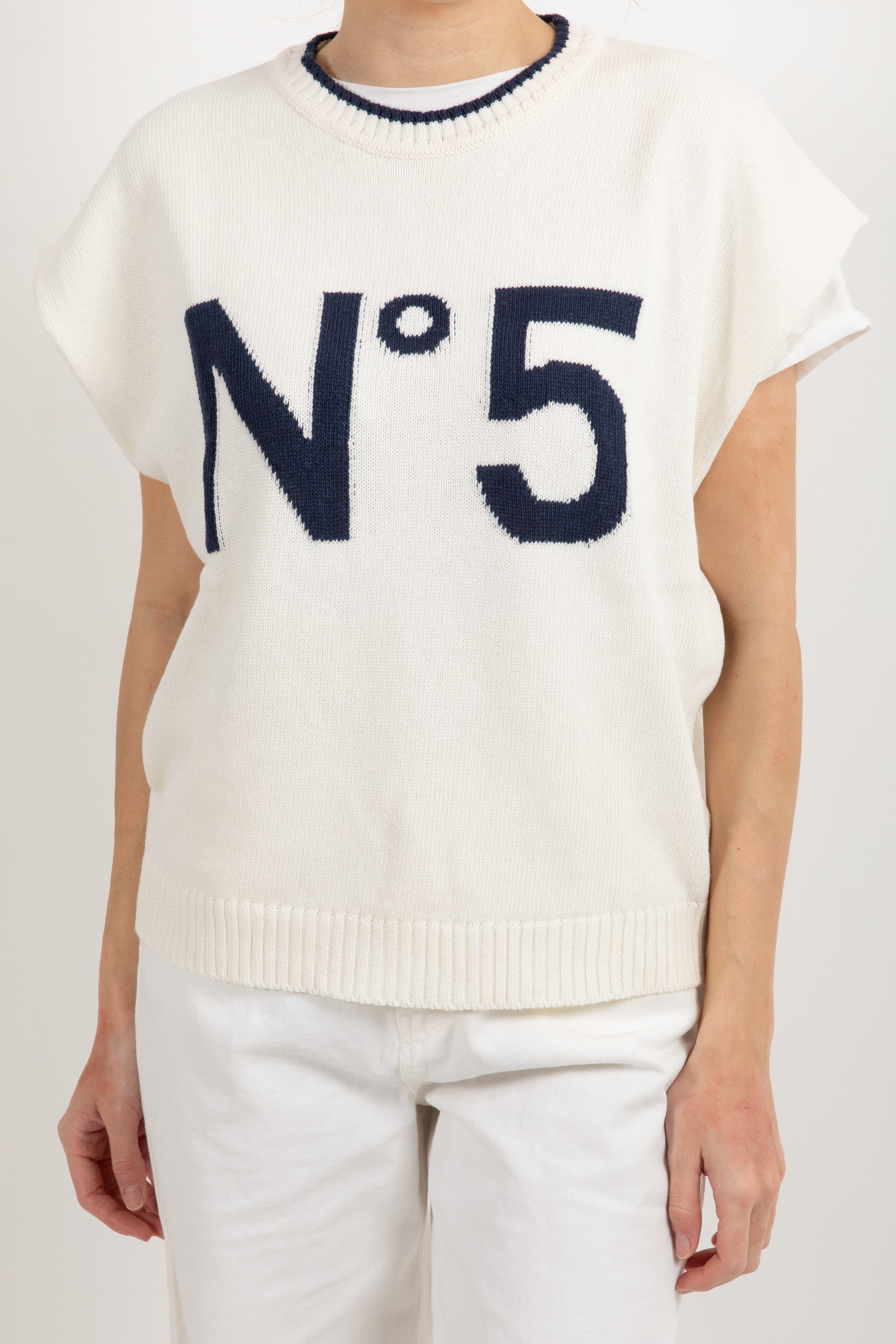 Gilet in maglia "N.5" Tensione IN