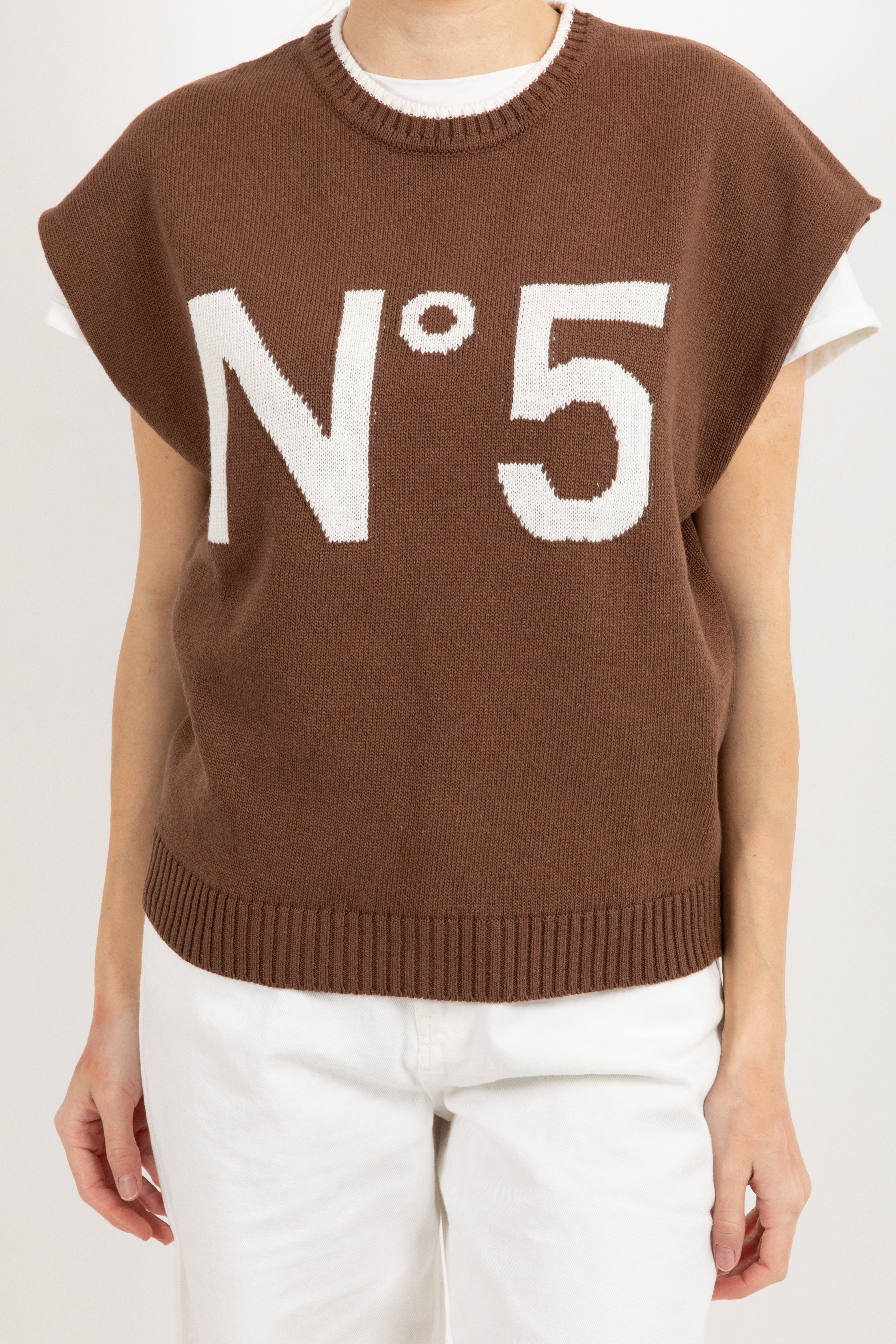 Gilet in maglia "N.5" Tensione IN