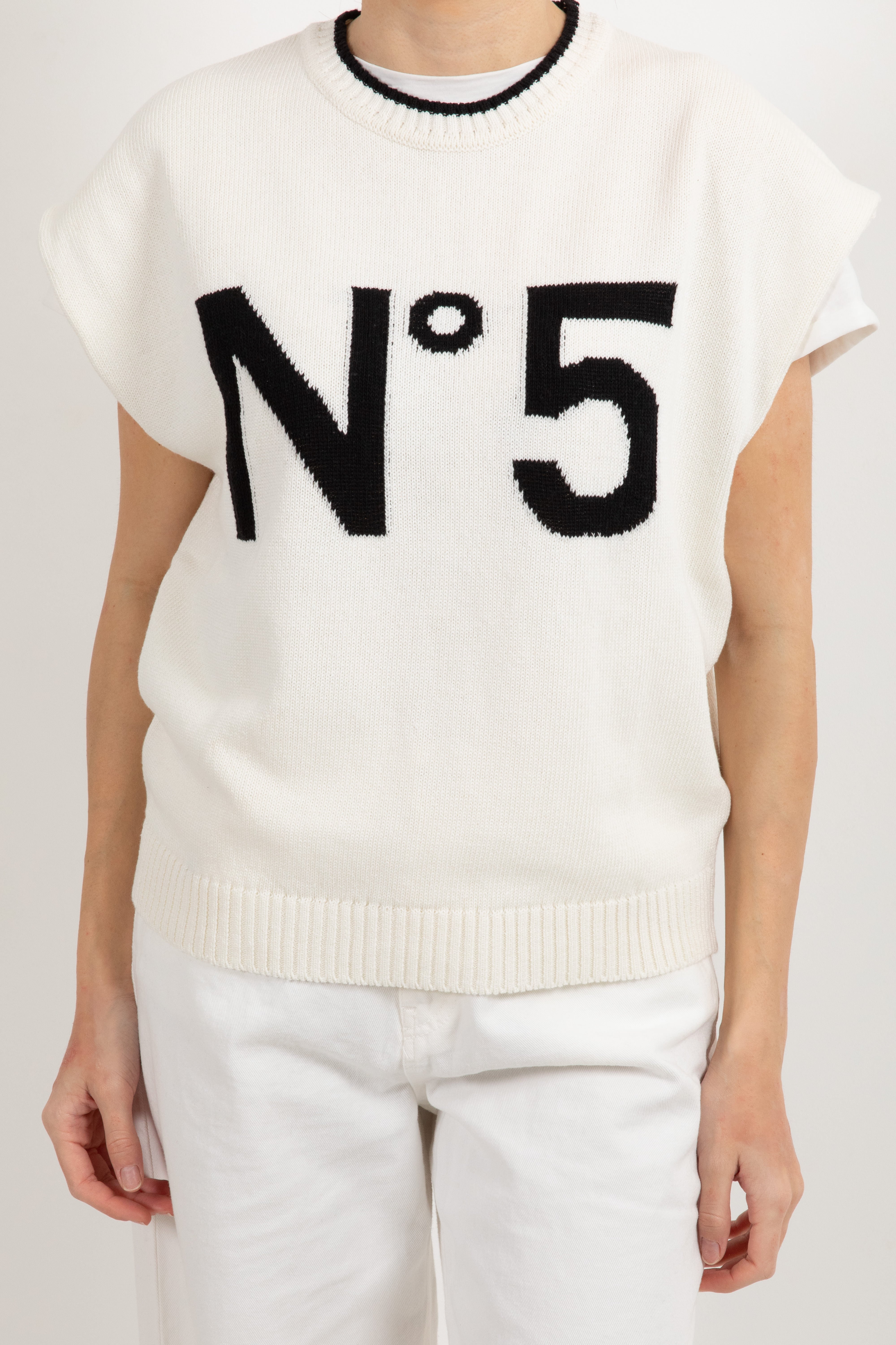 Gilet in maglia "N.5" Tensione IN