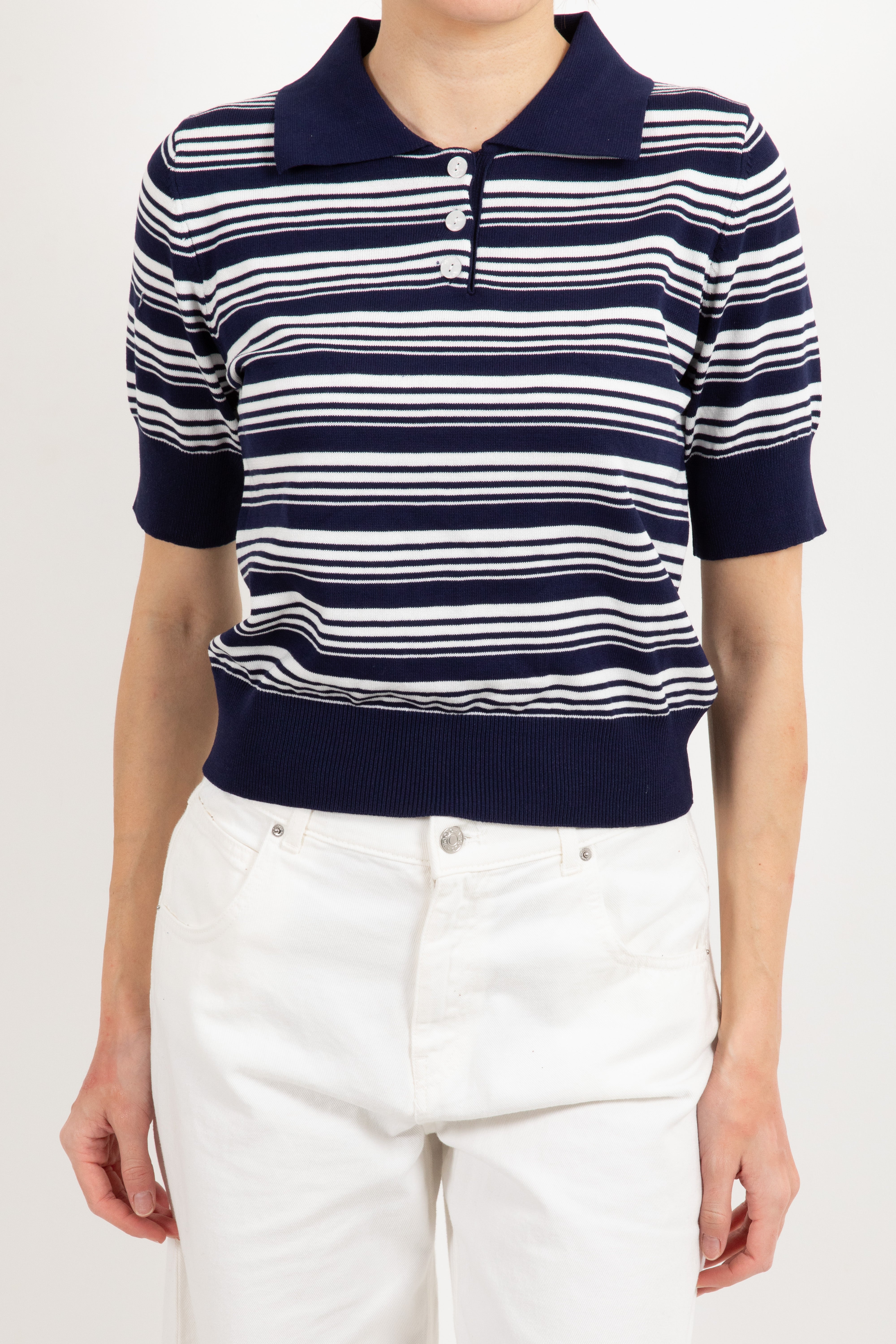 Polo in maglia a righe Susy Mix