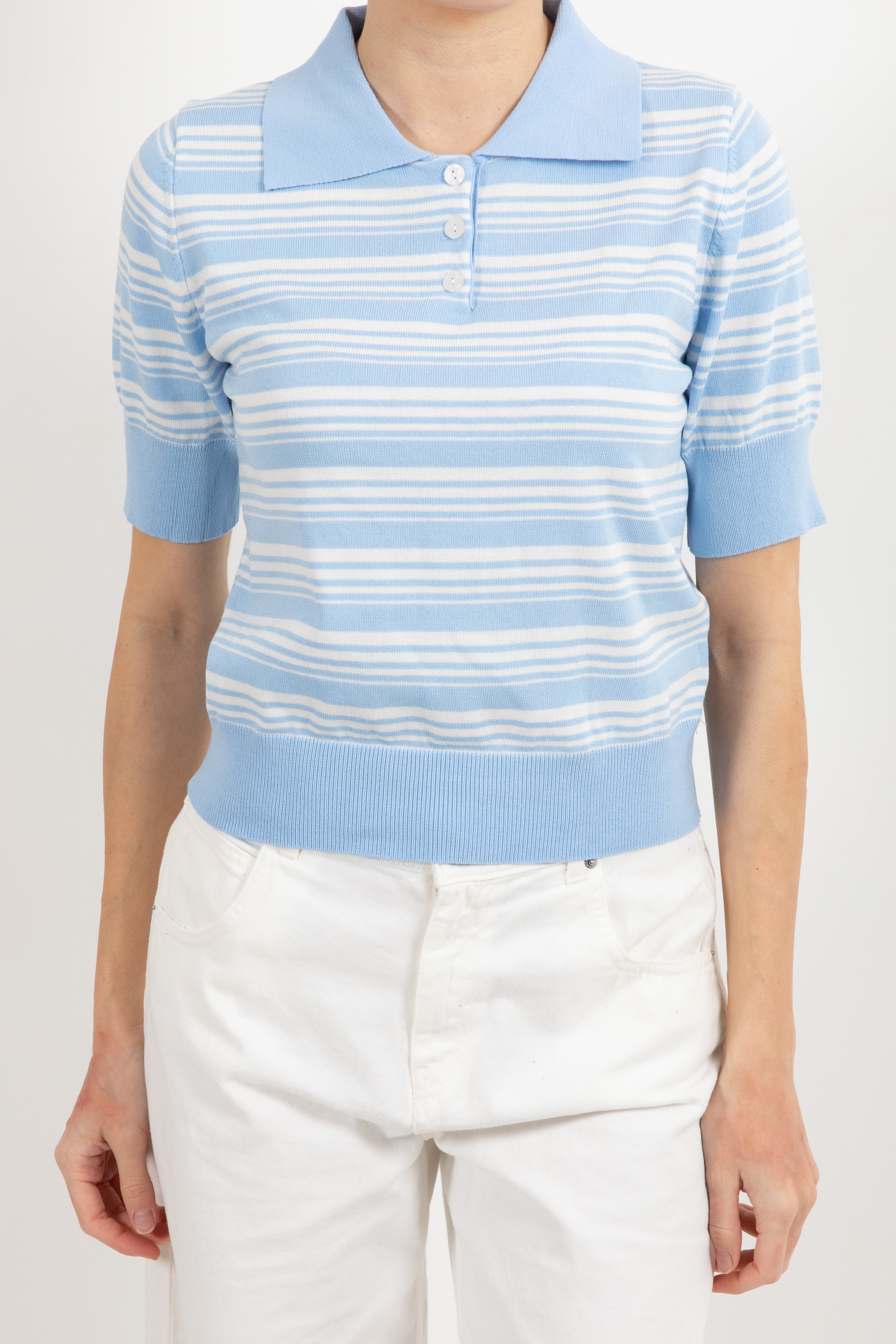 Polo in maglia a righe Susy Mix
