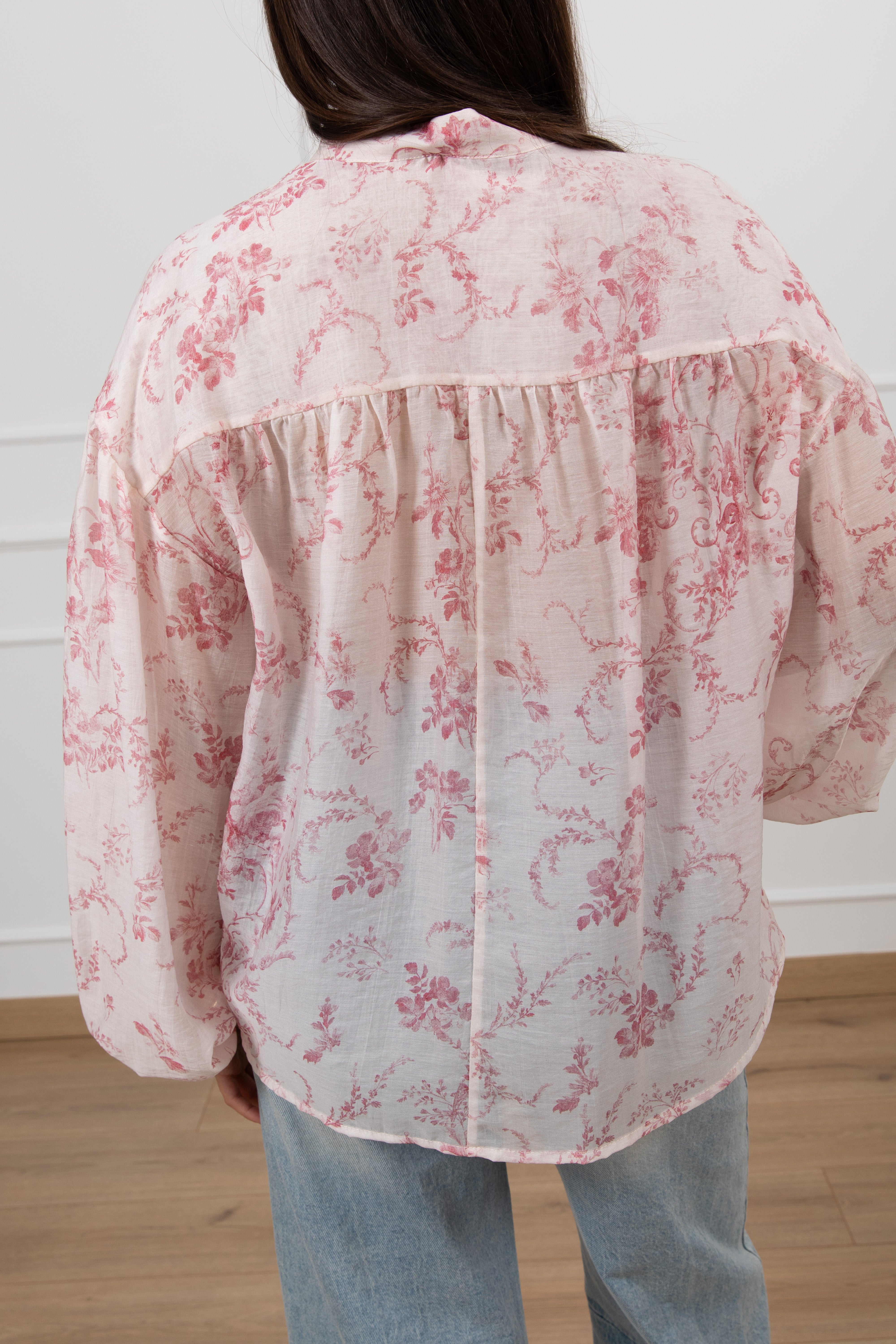 Blusa fantasia tela de jouy Tensione IN