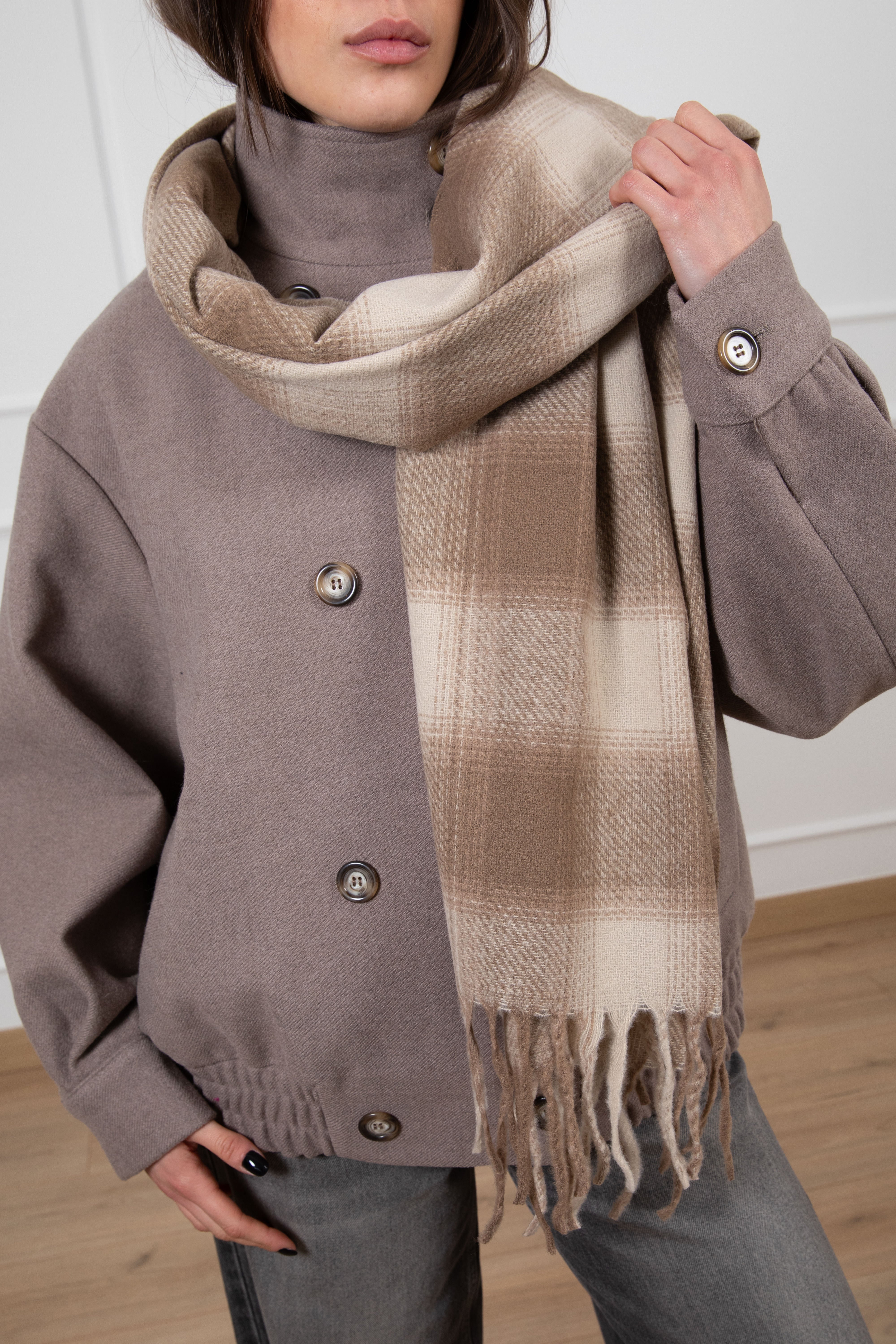 Sciarpa a quadri Susy Mix