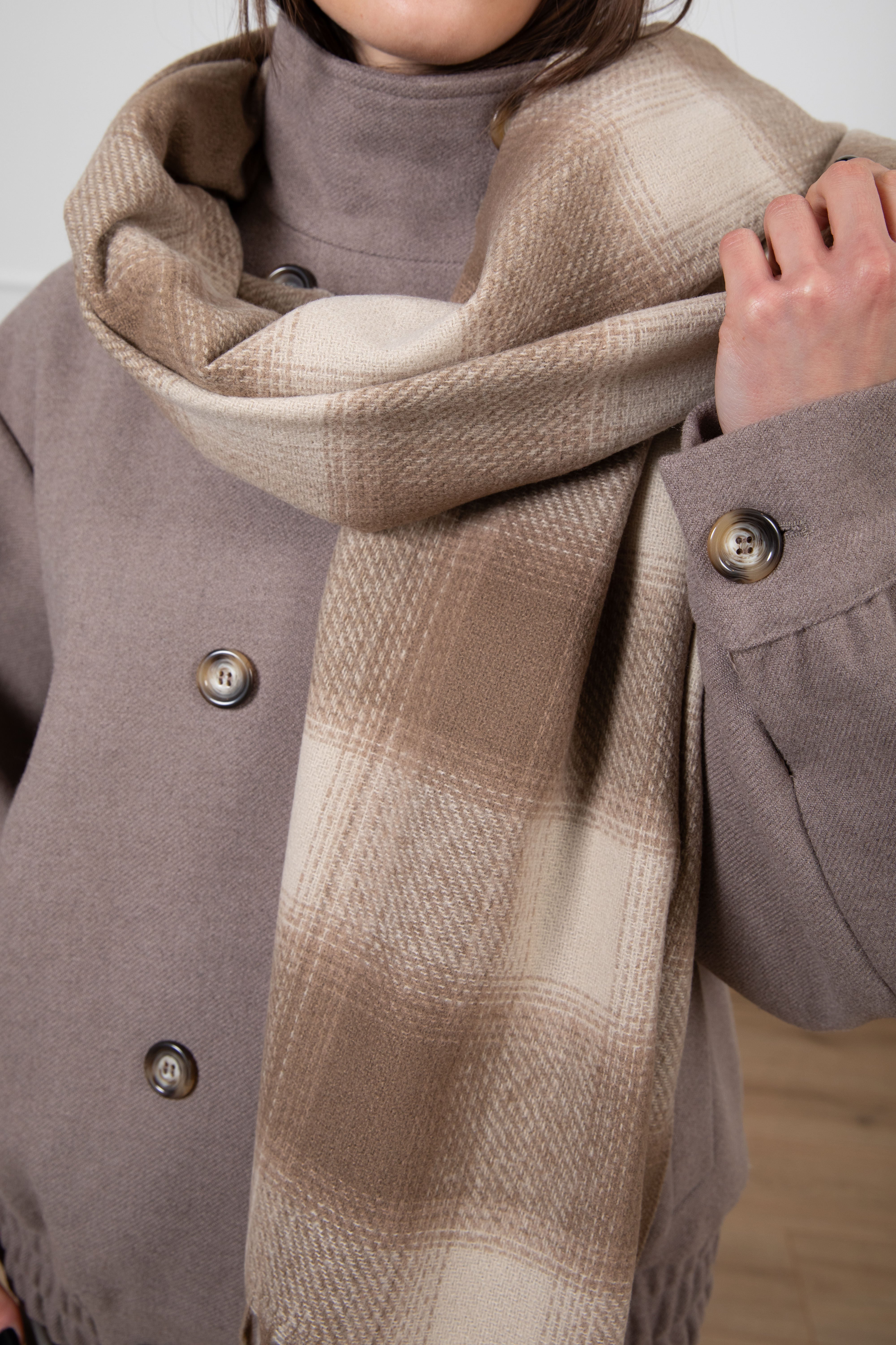 Sciarpa a quadri Susy Mix