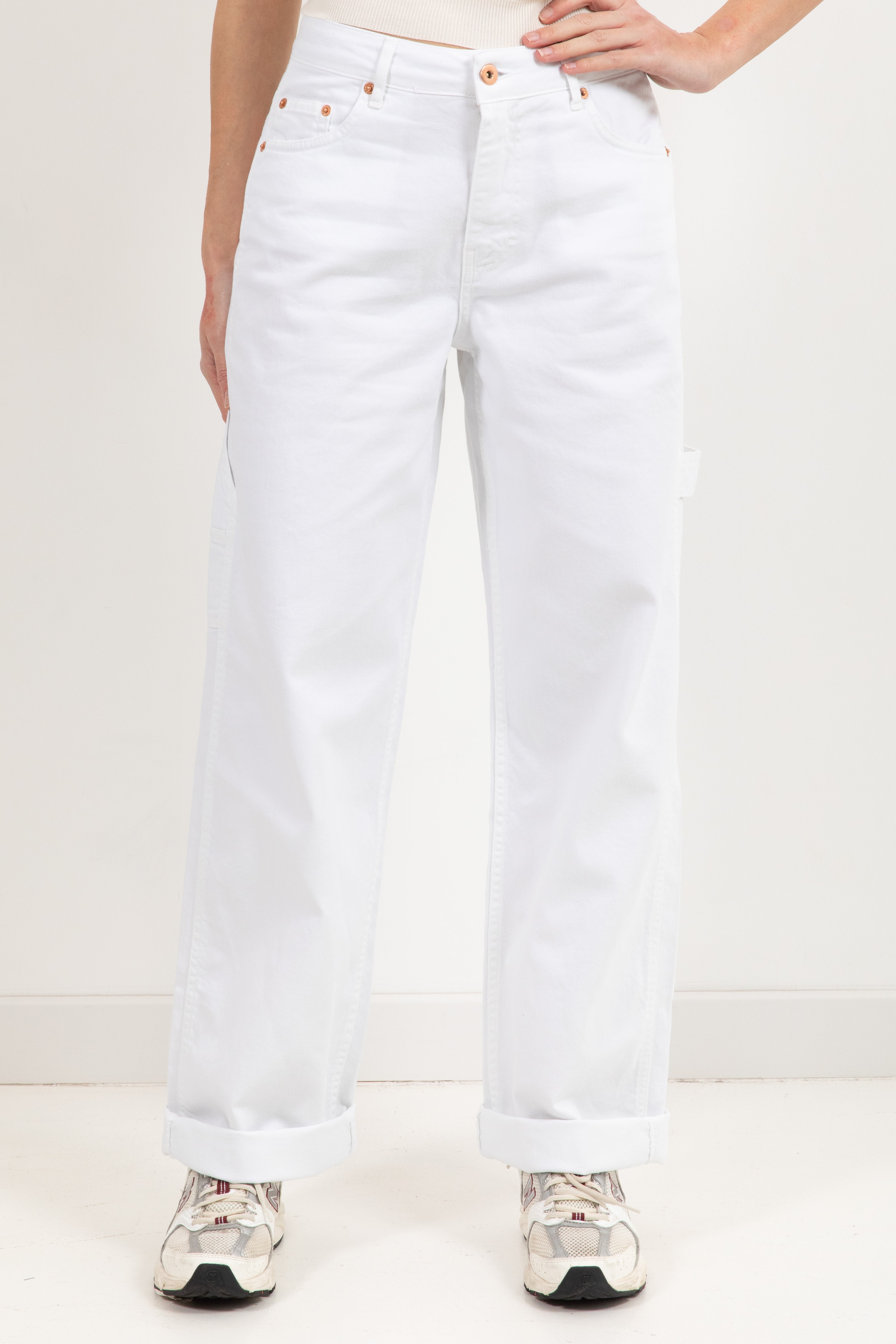 Jeans bianco worker Tensione IN