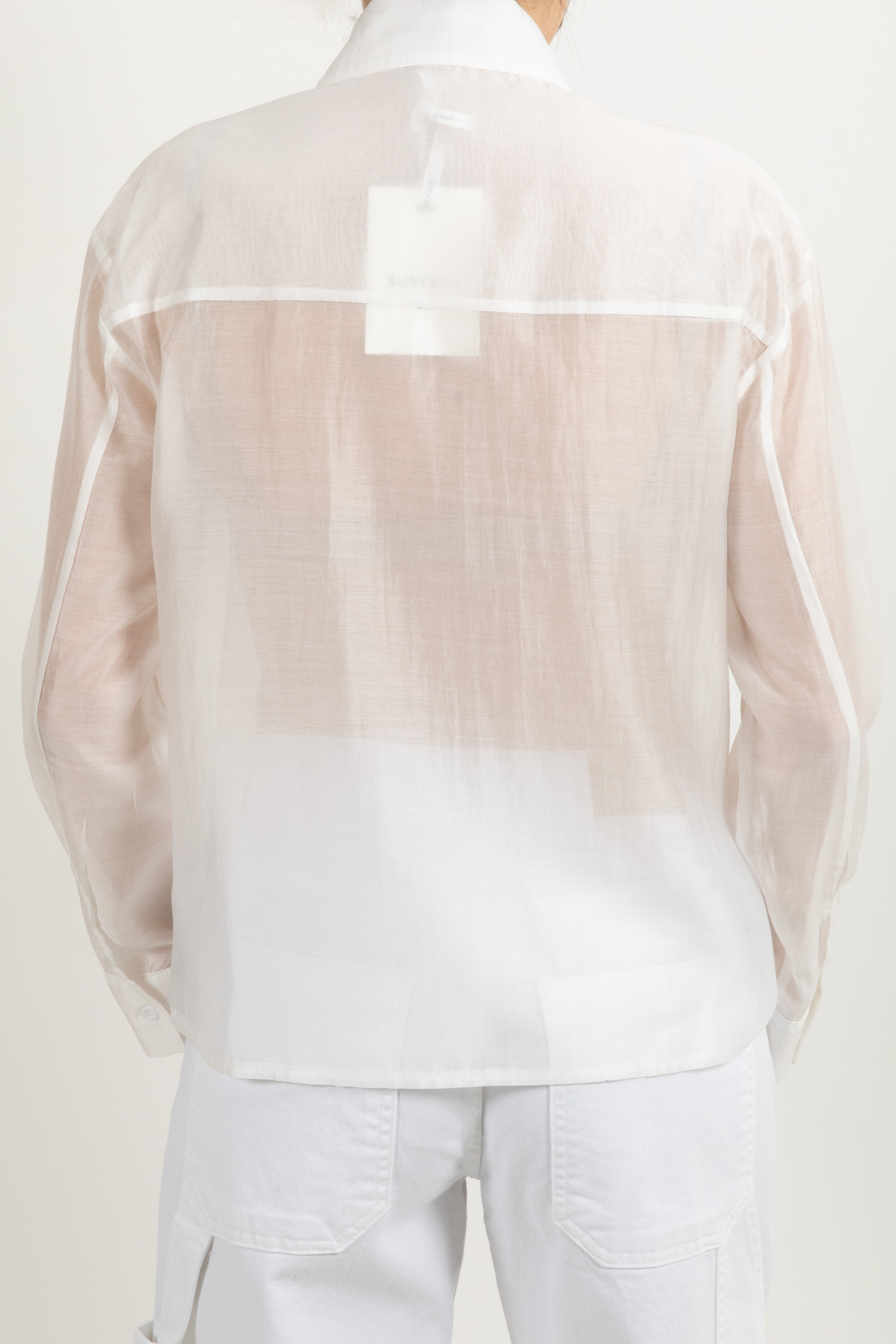 Camicia con applicazione pietre Susy Mix