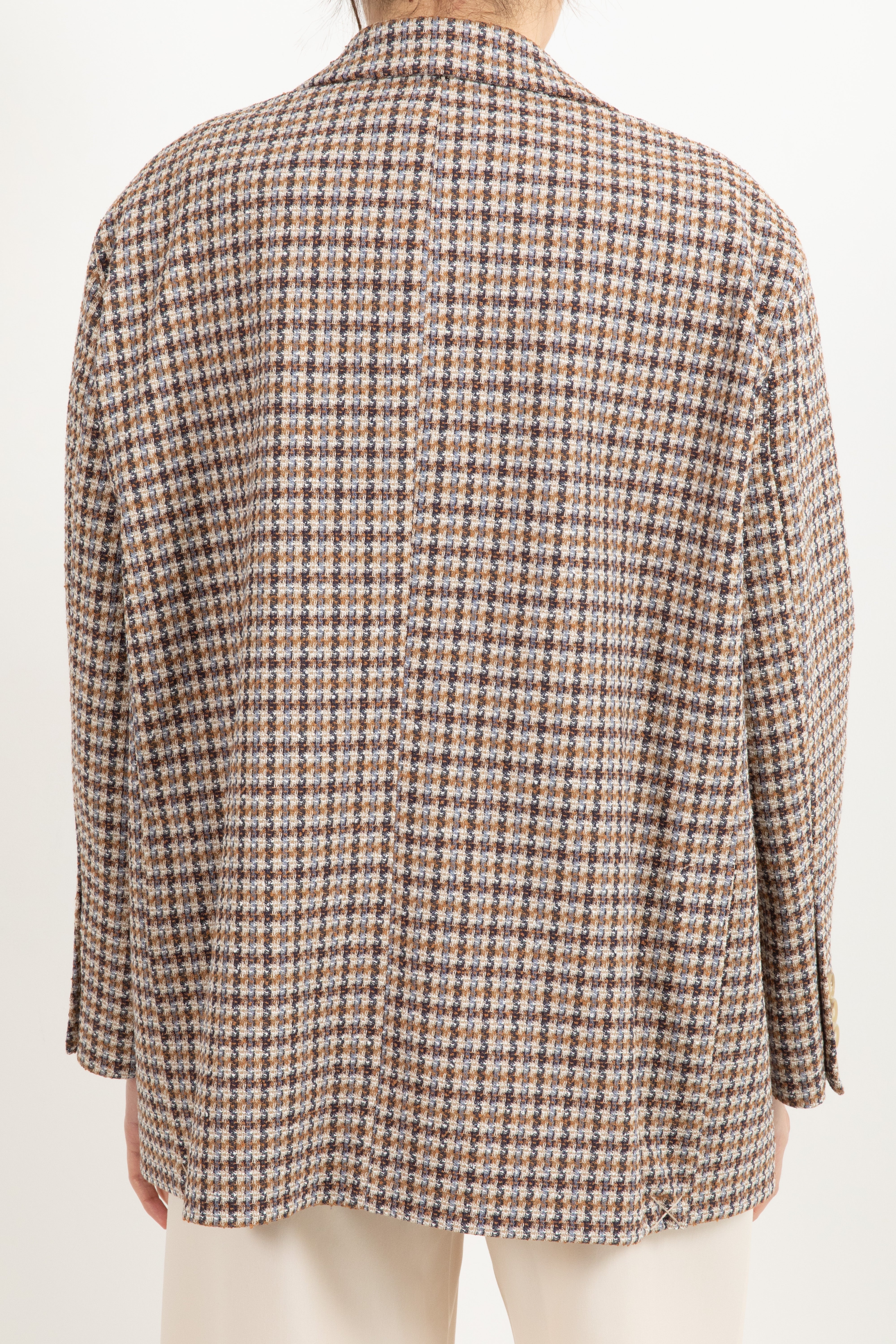 Giacca in tweed con spille Dixie