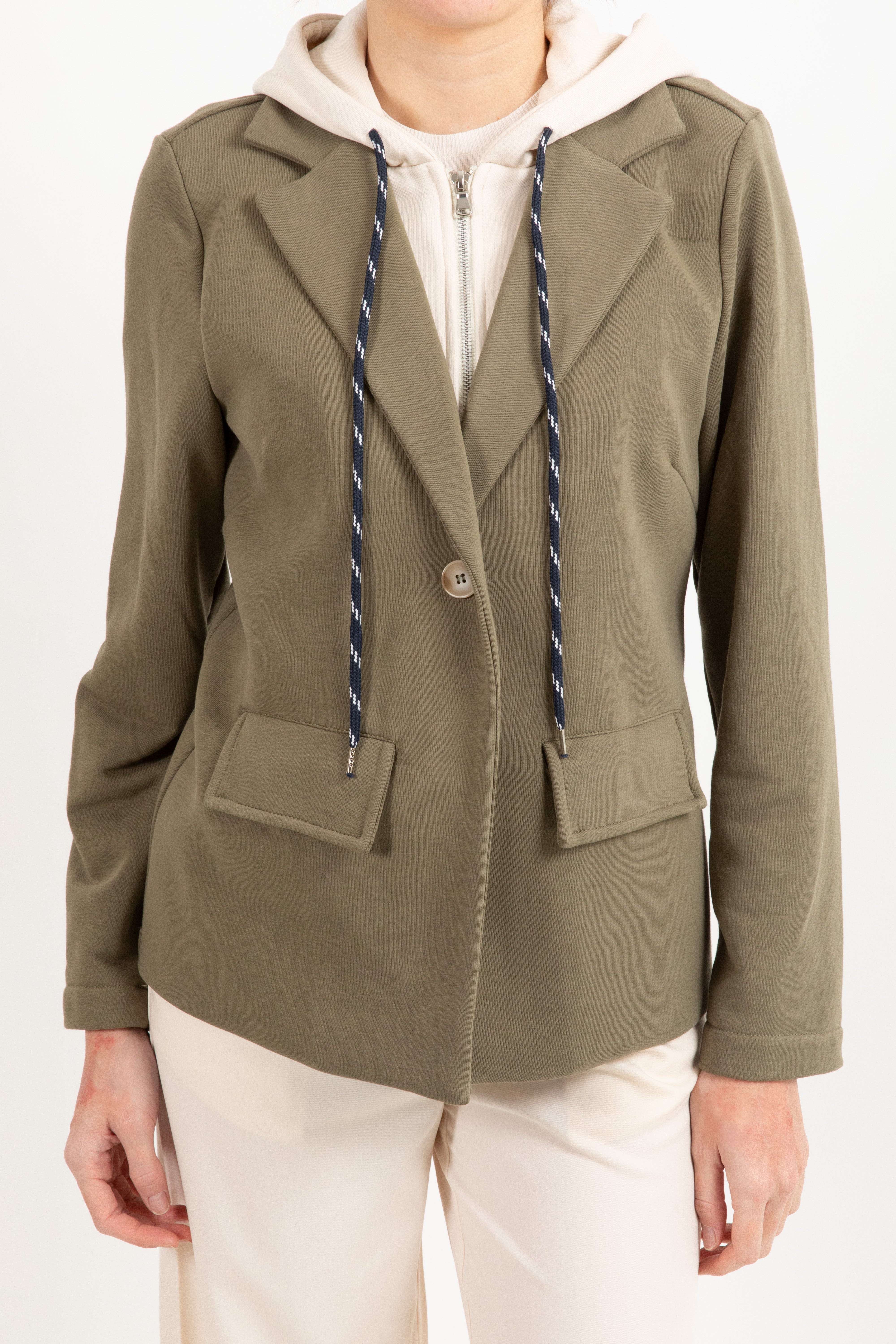 Giacca-felpa con zip e cappuccio Susy Mix