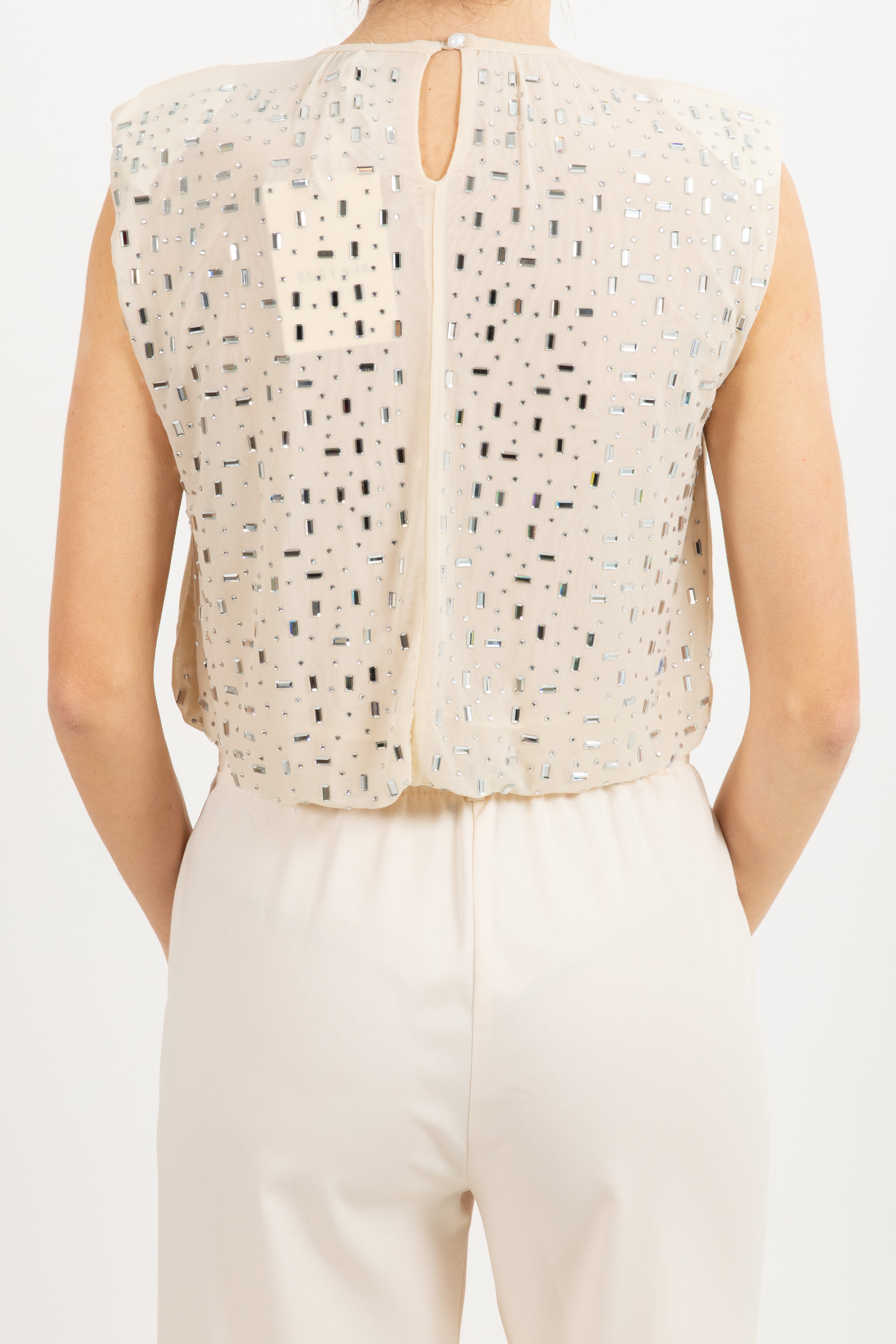 Top con applicazione micro-specchi Susy Mix