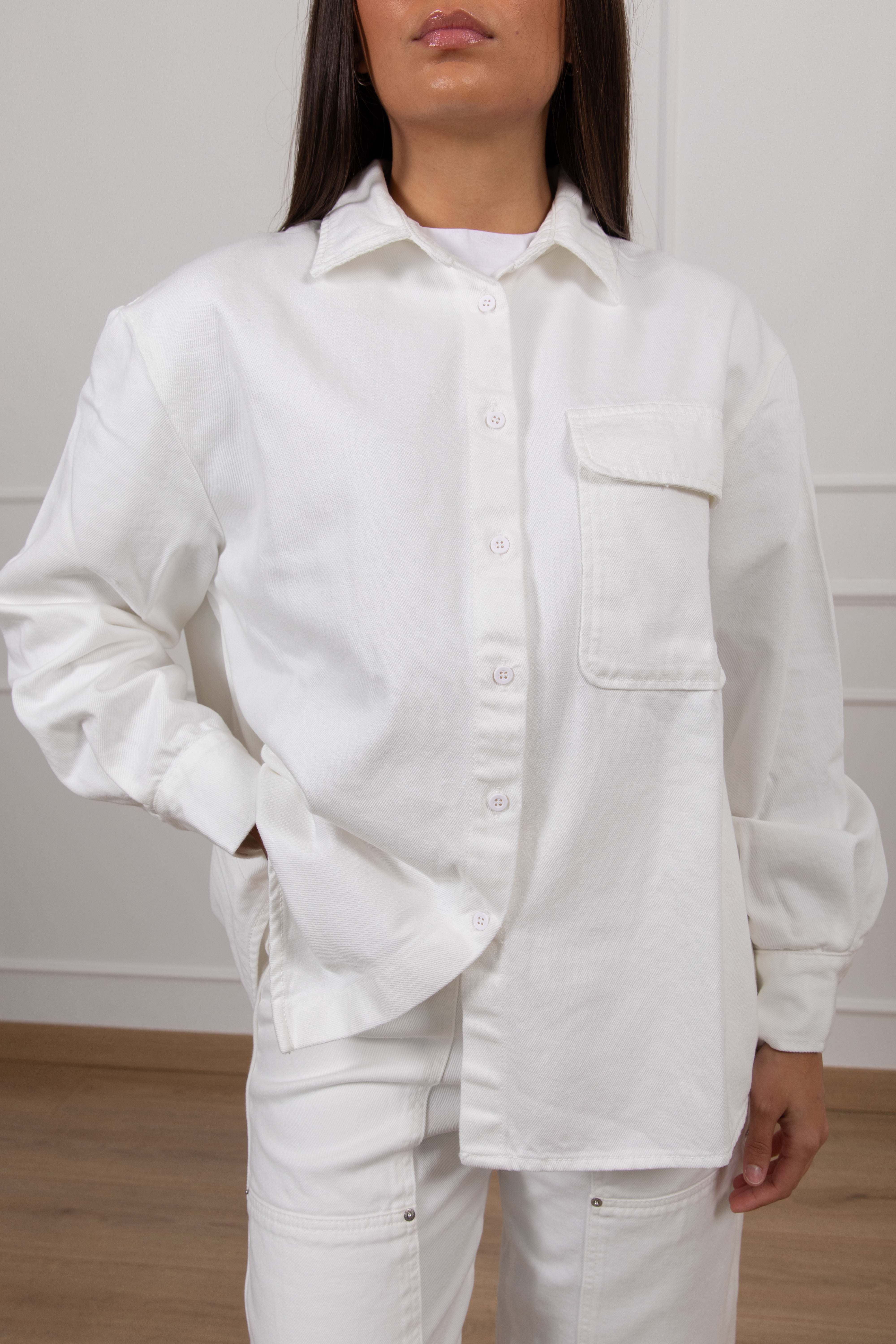 Camicia jeans Melina color ViCOLO