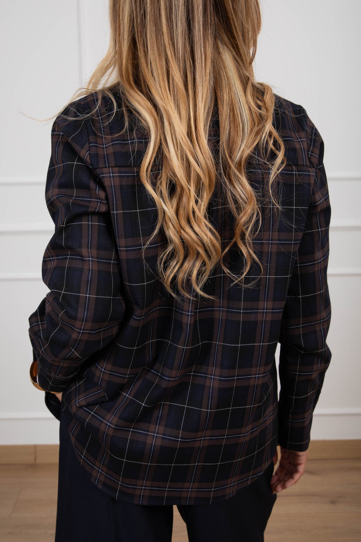 Camicia check in viscosa Susy Mix