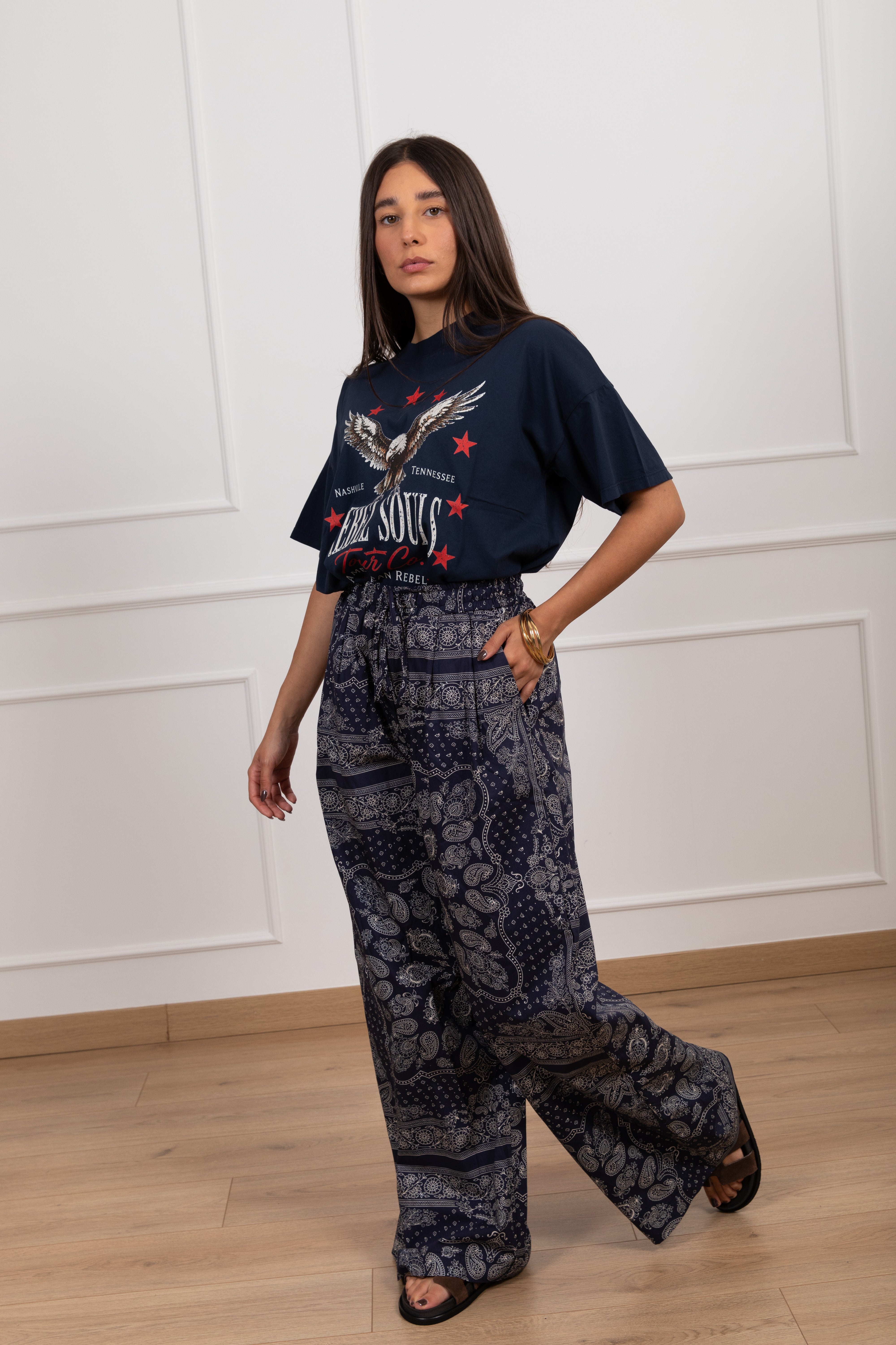Pantalone fantasia bandana ViCOLO