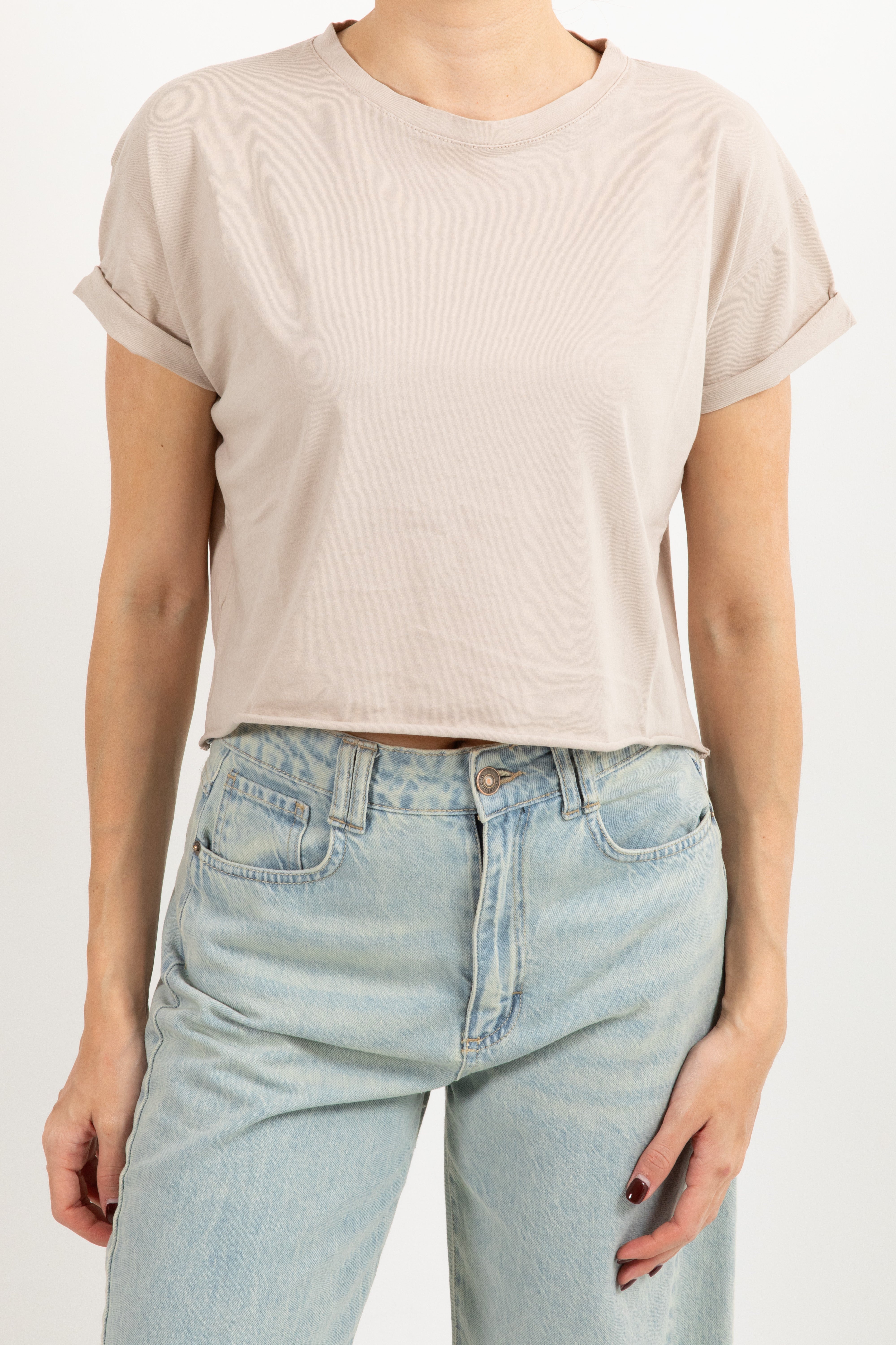 T-shirt cropped basic ViCOLO
