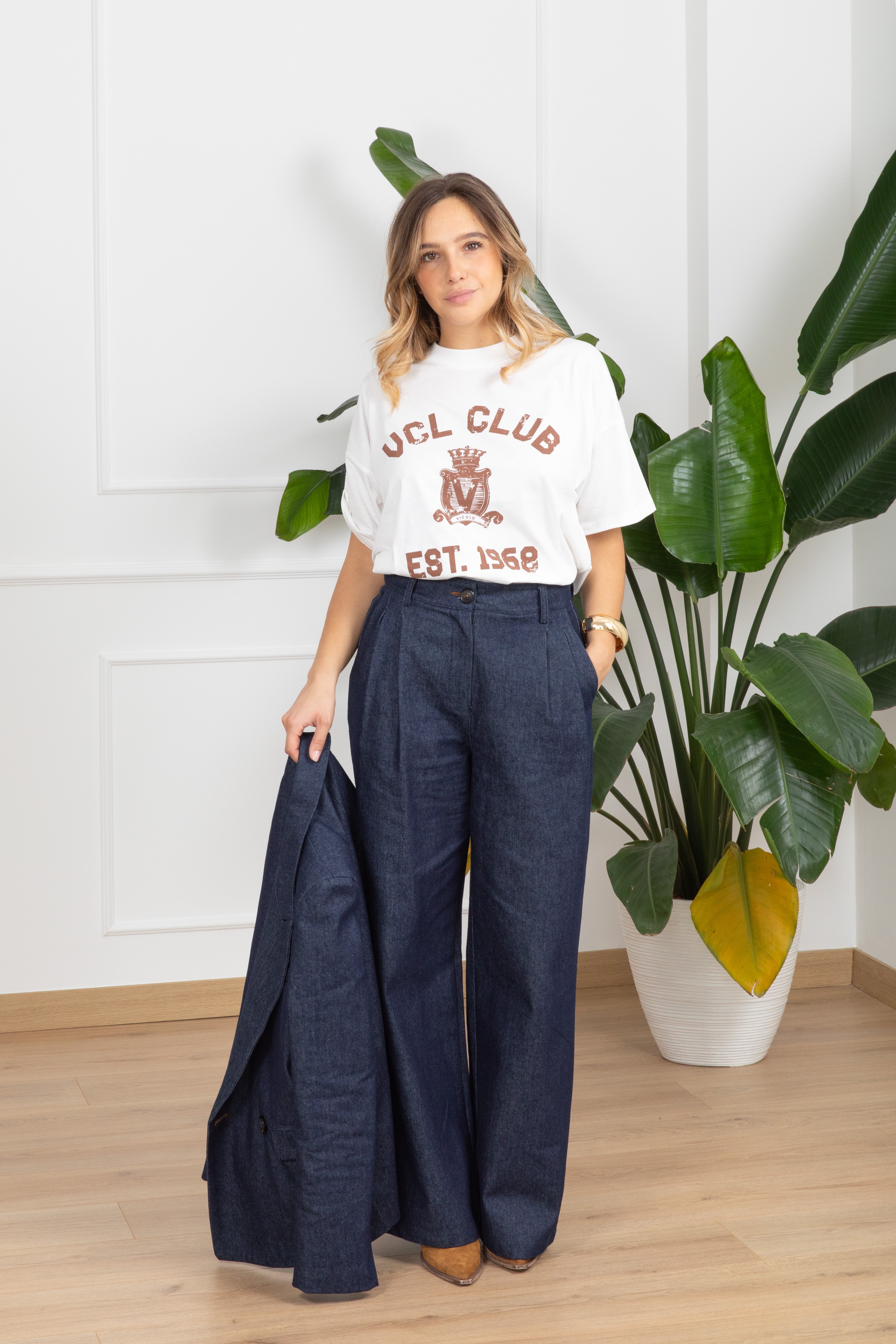 Jeans con pinces Camilla ViCOLO