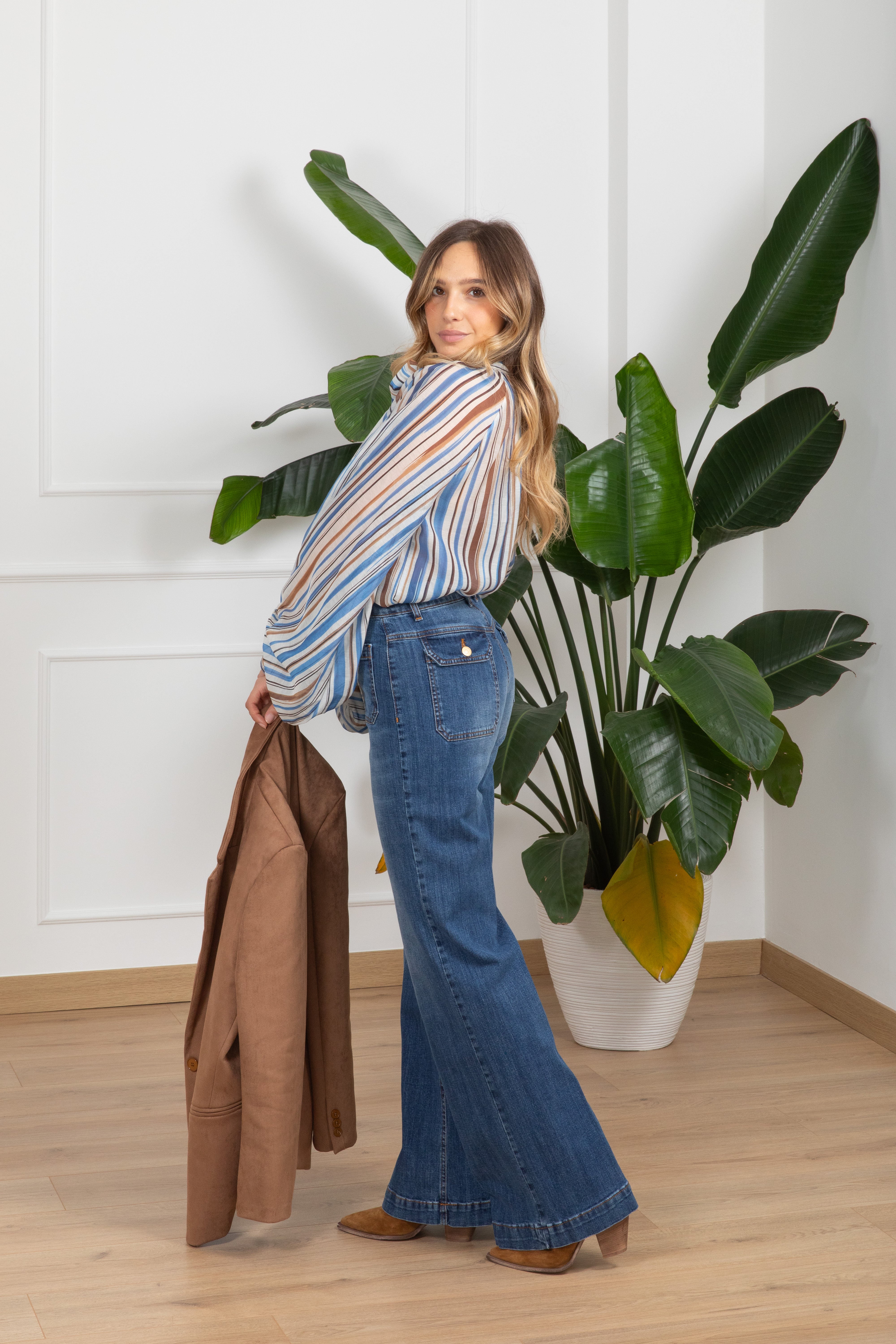 Jeans tasca pattina Susy Mix