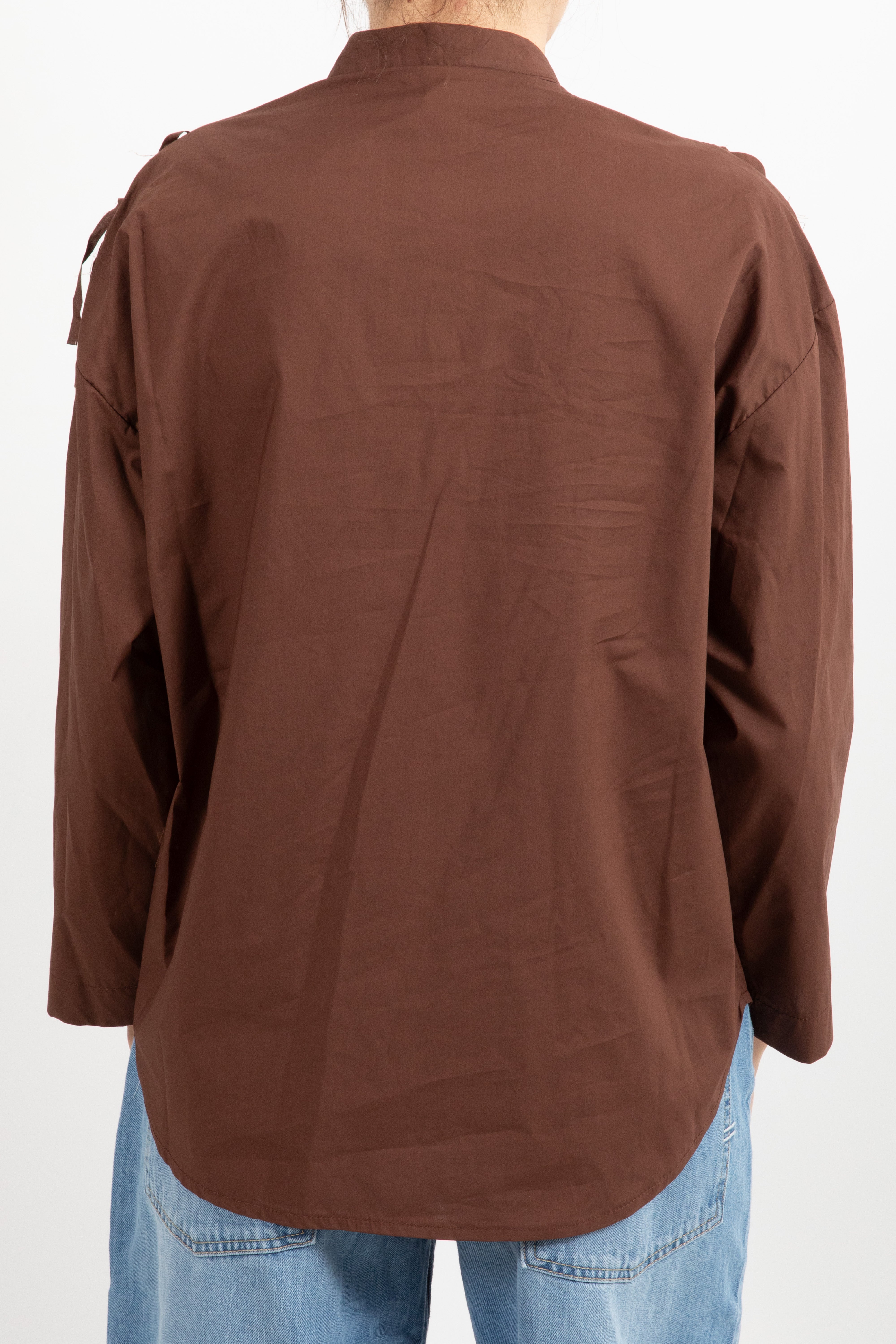 Camicia manica 3/4 con frange Susy Mix