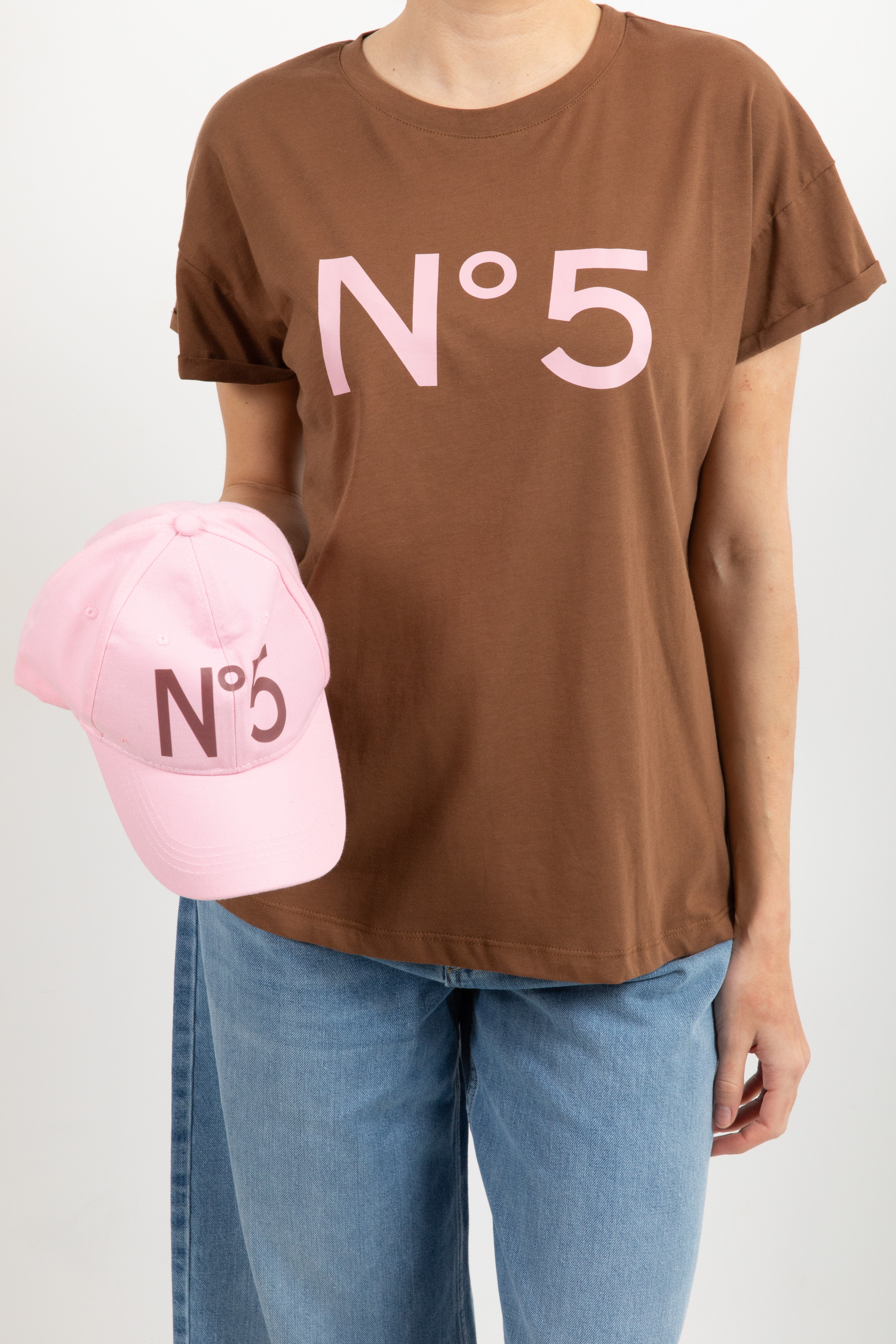 T-shirt "N.5" con berretto Tensione IN