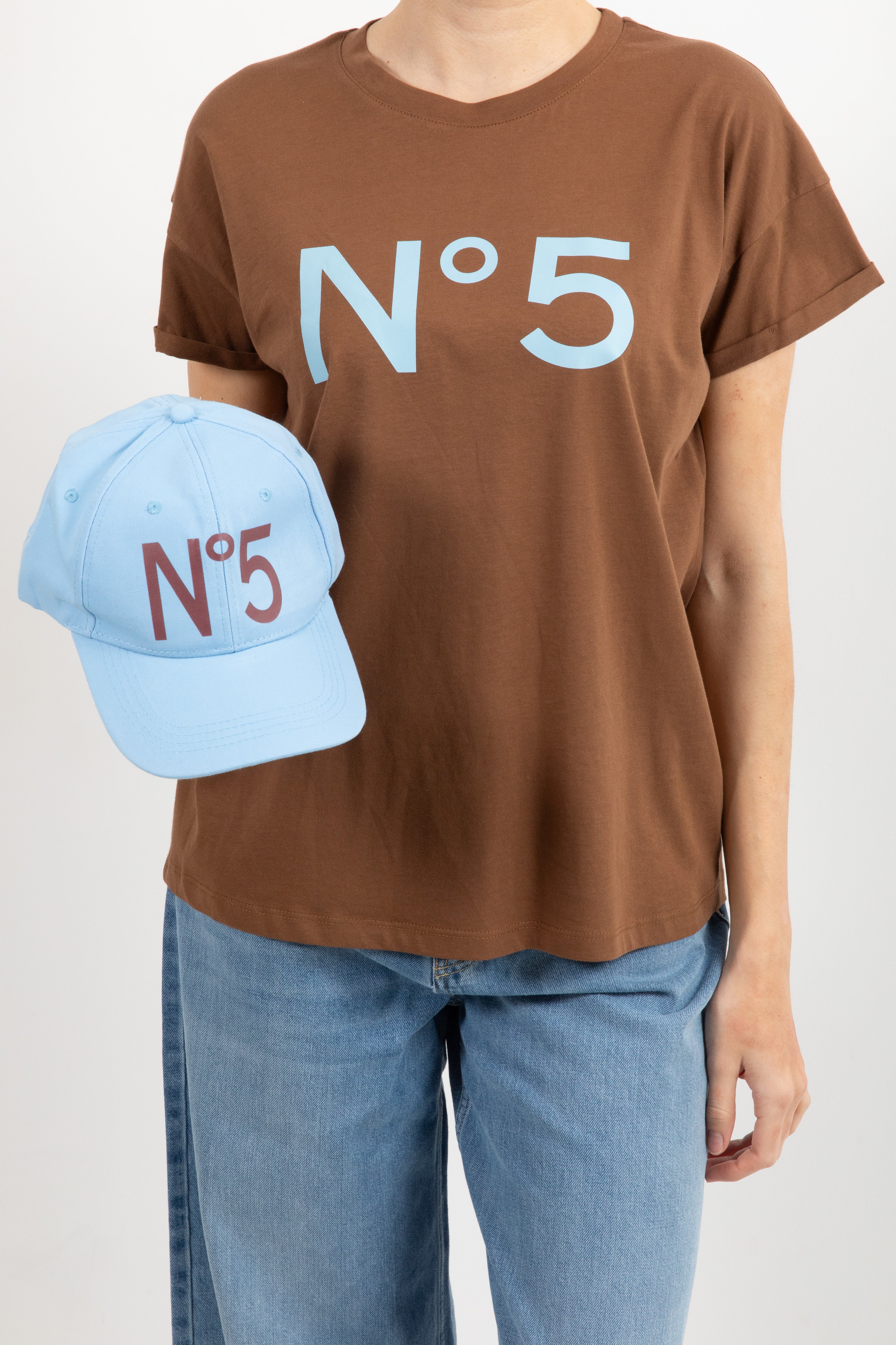 T-shirt "N.5" con berretto Tensione IN