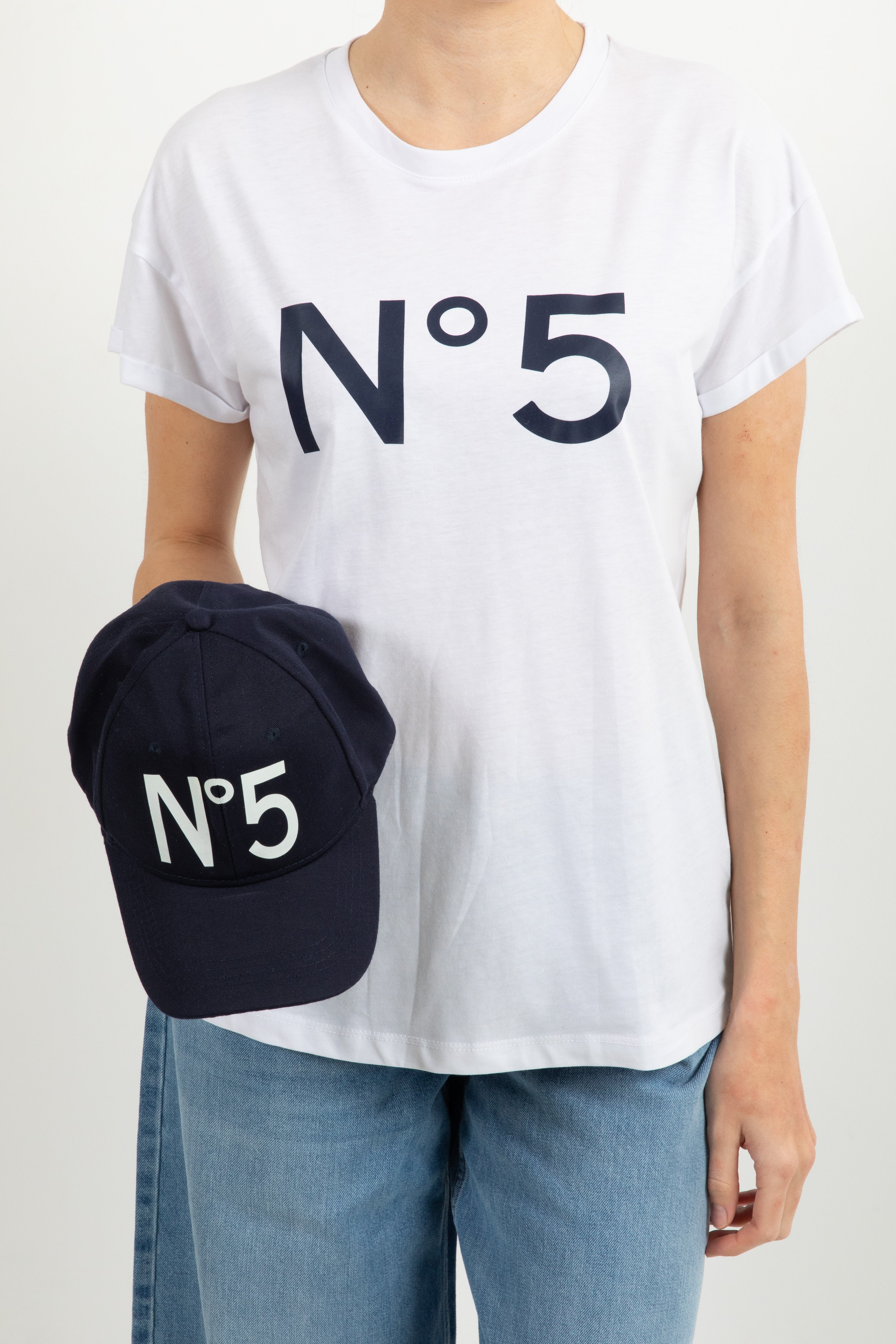 T-shirt "N.5" con berretto Tensione IN