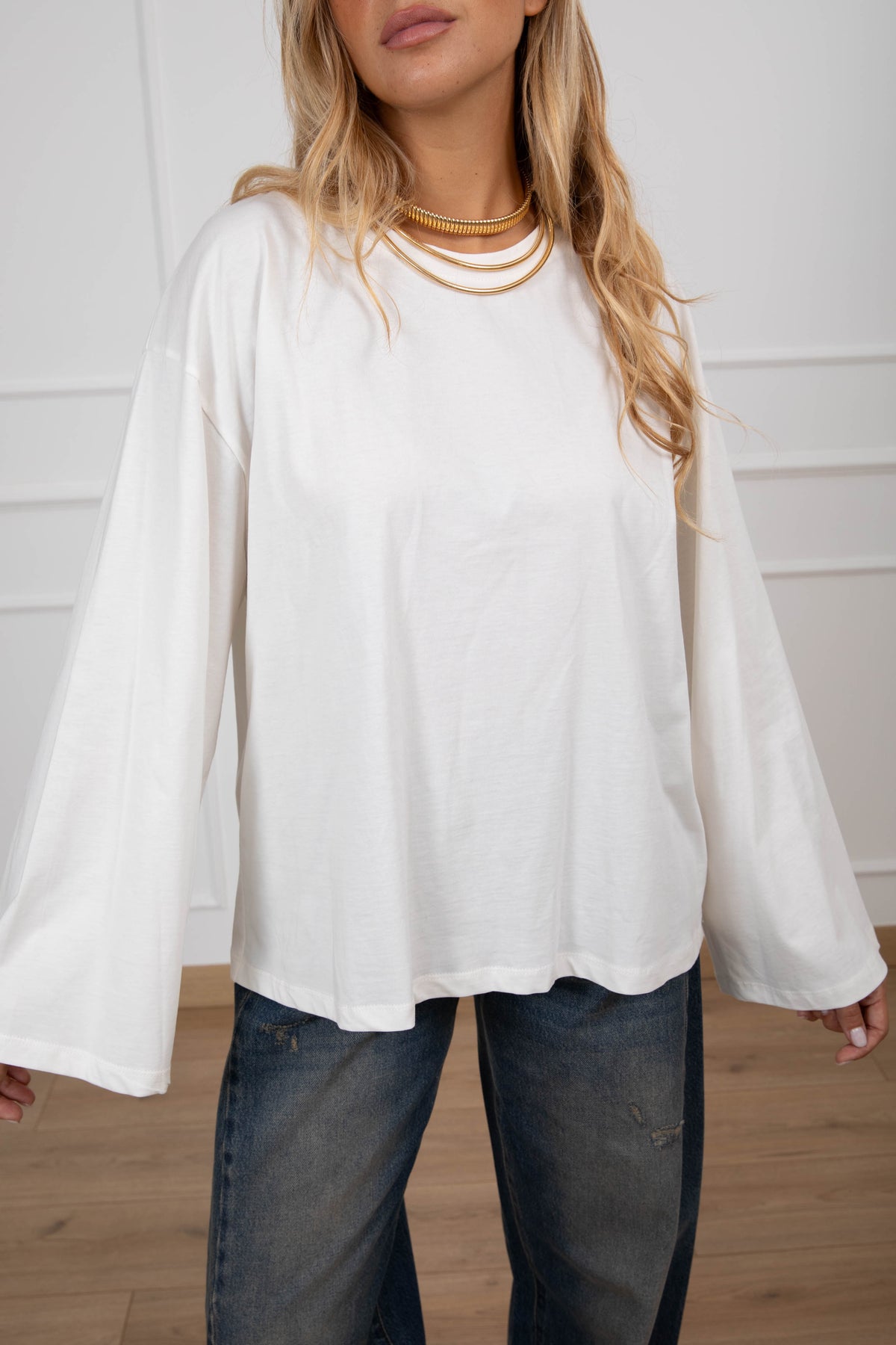 T-shirt con manica ampia Tensione IN