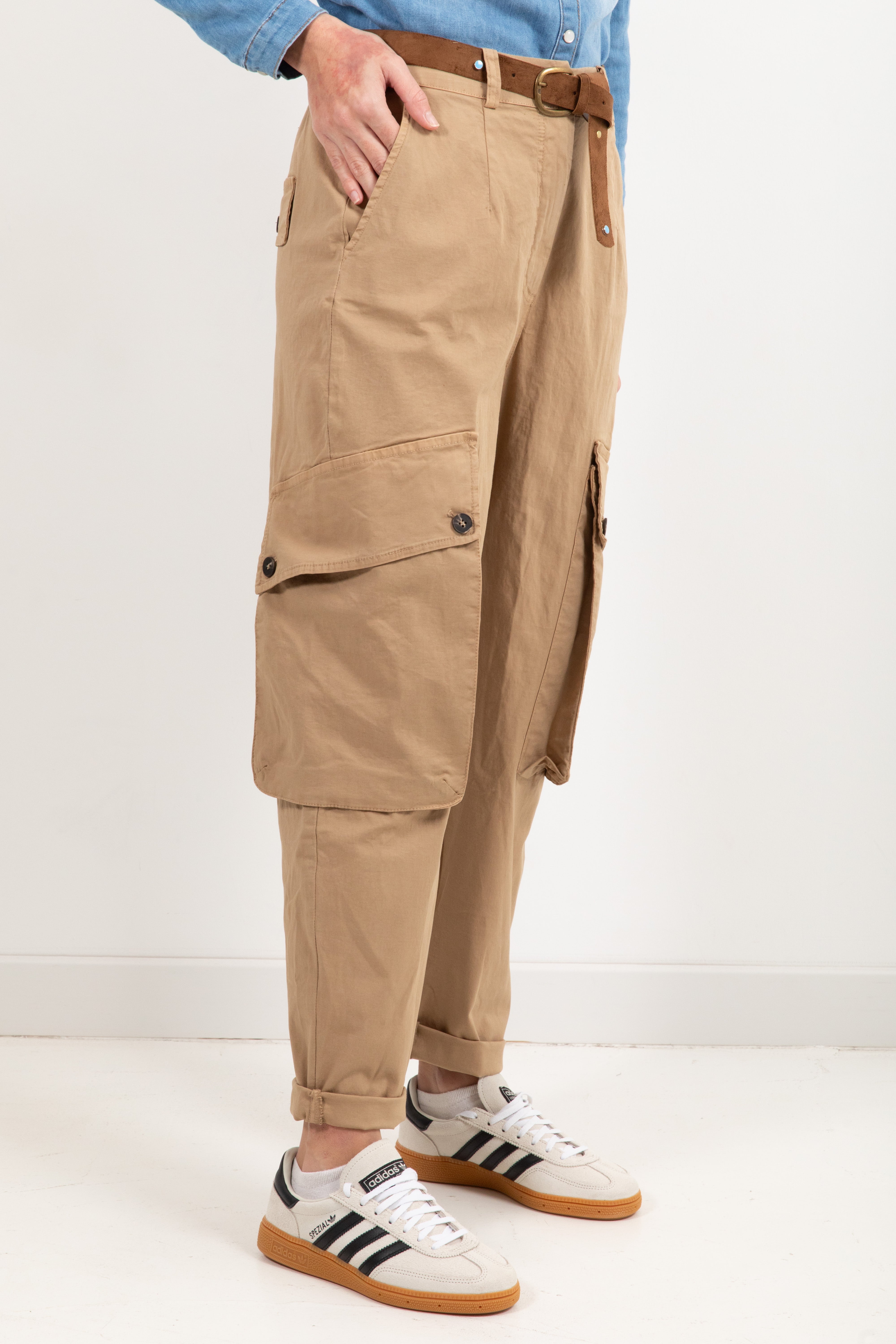 Pantalone cargo carrot-fit Tensione IN