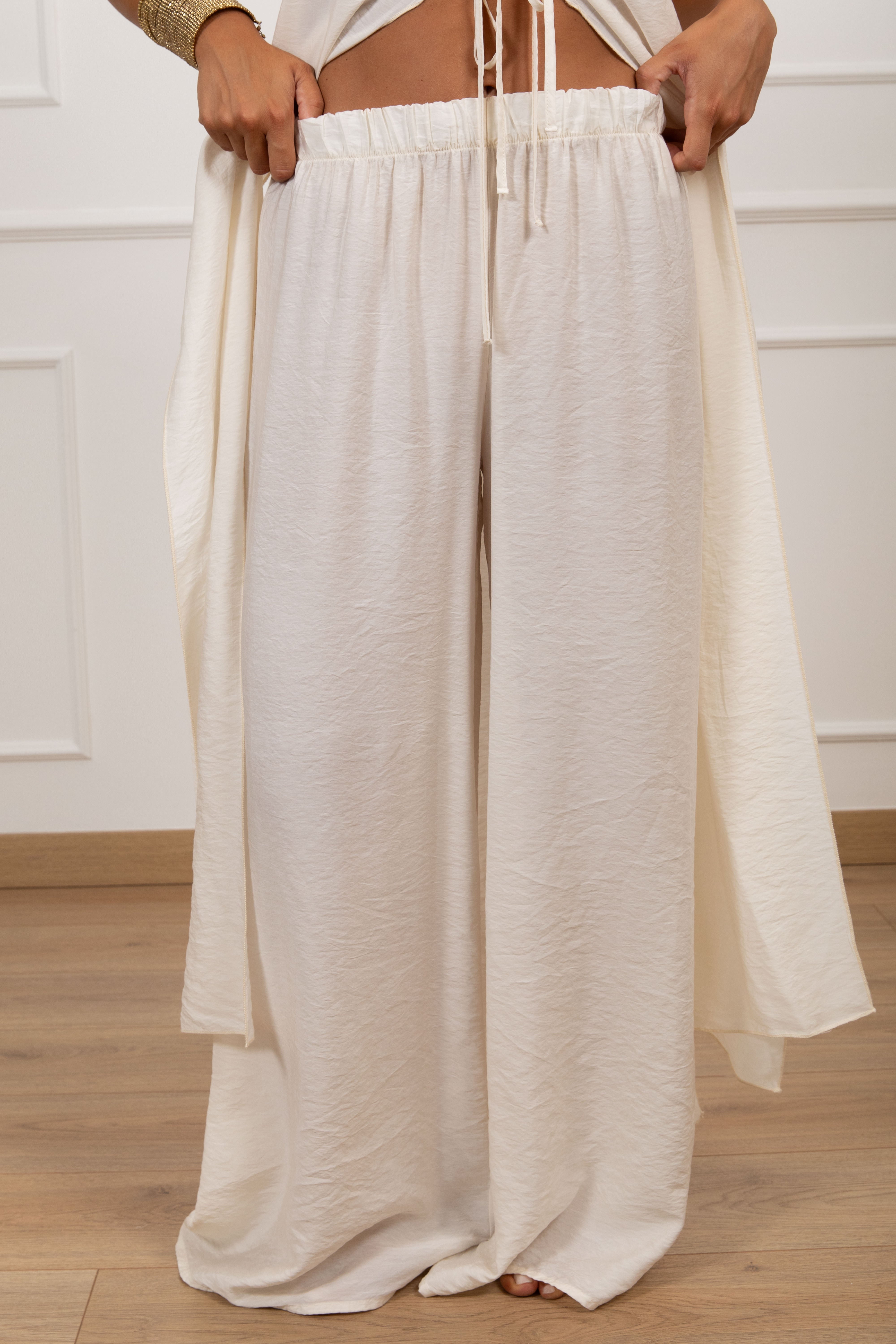 Coordinato top lungo e pantalone Haveone