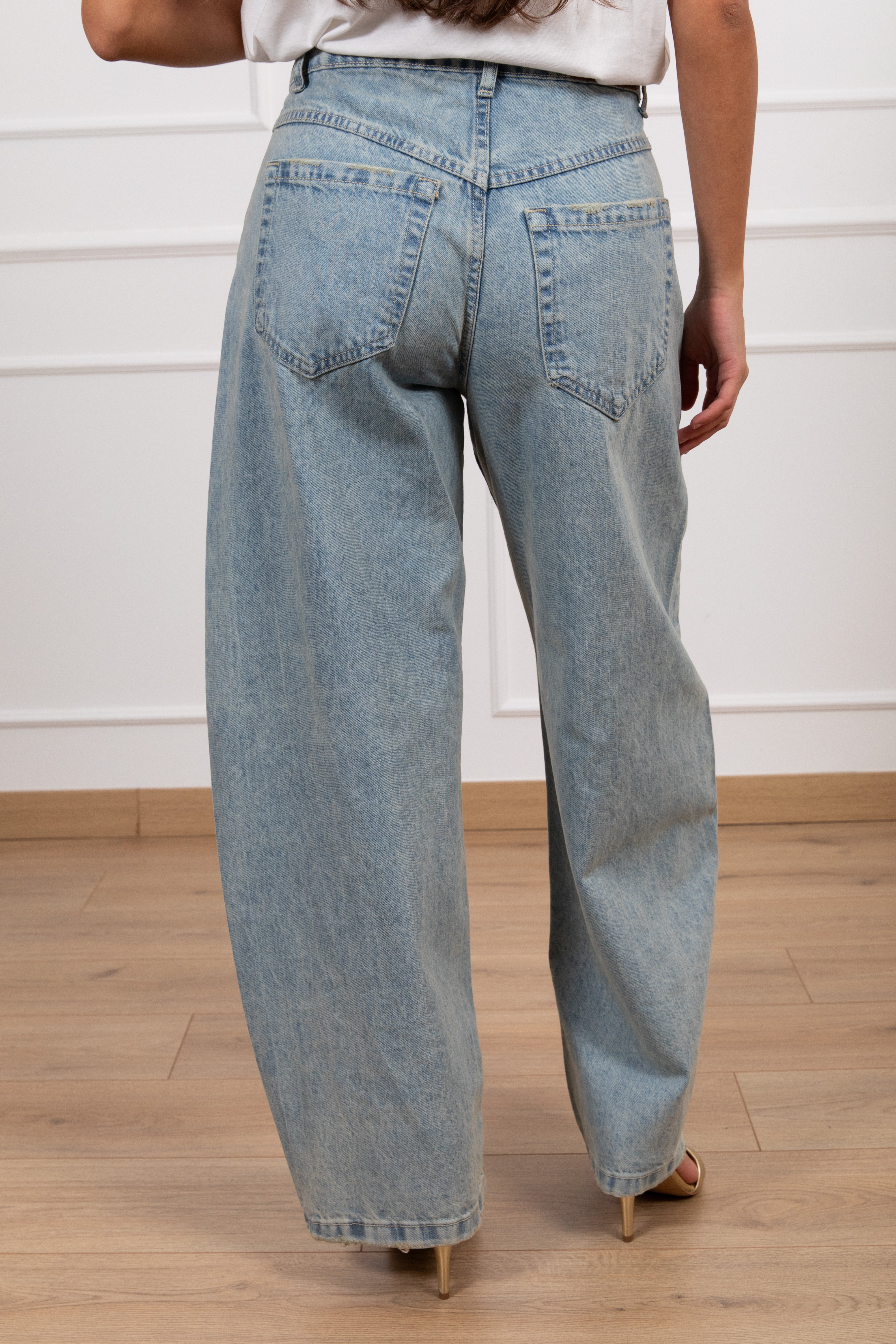 Jeans barrel-fit Ilary Sky Tensione IN