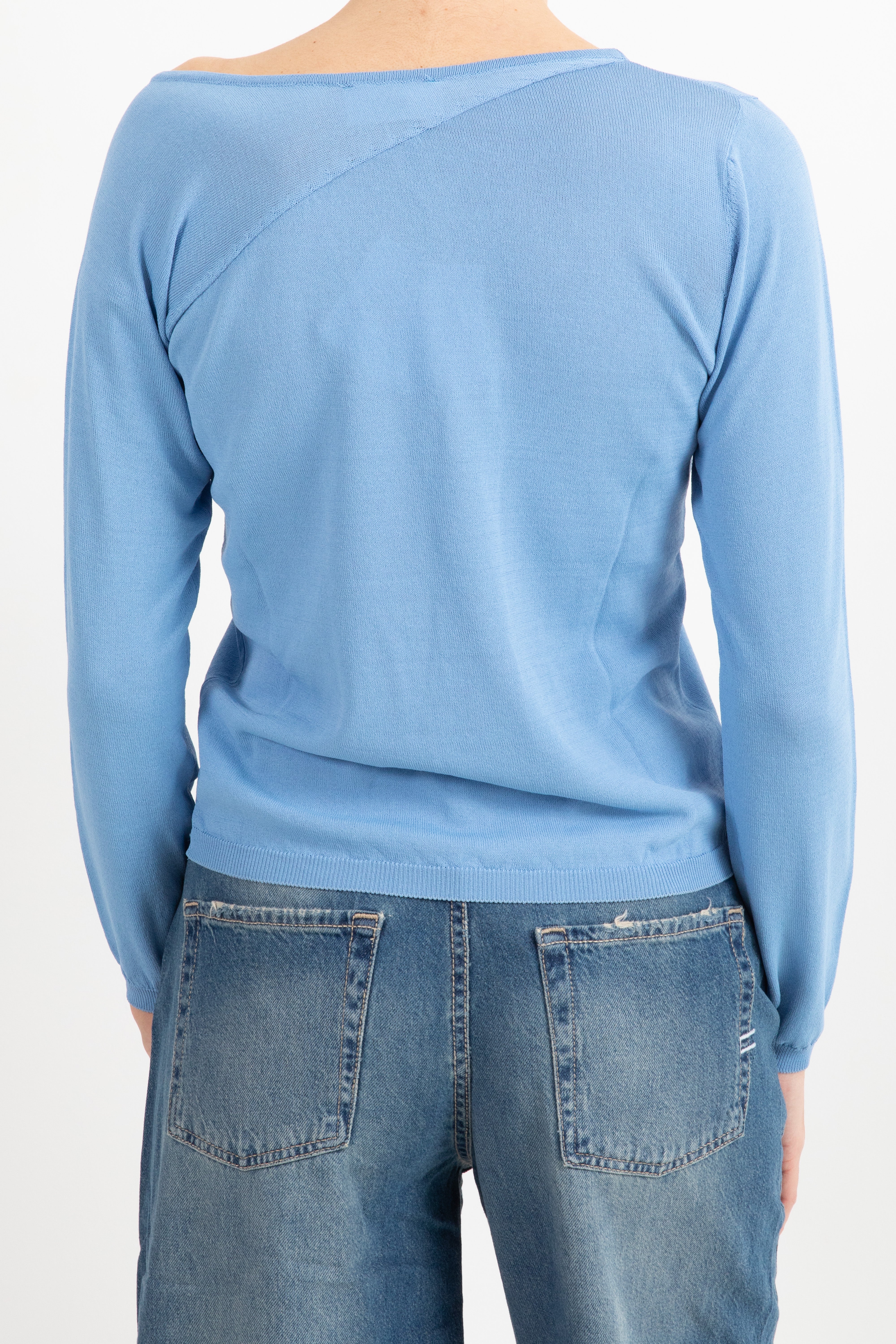 Maglia con scollo asimmetrico ViCOLO
