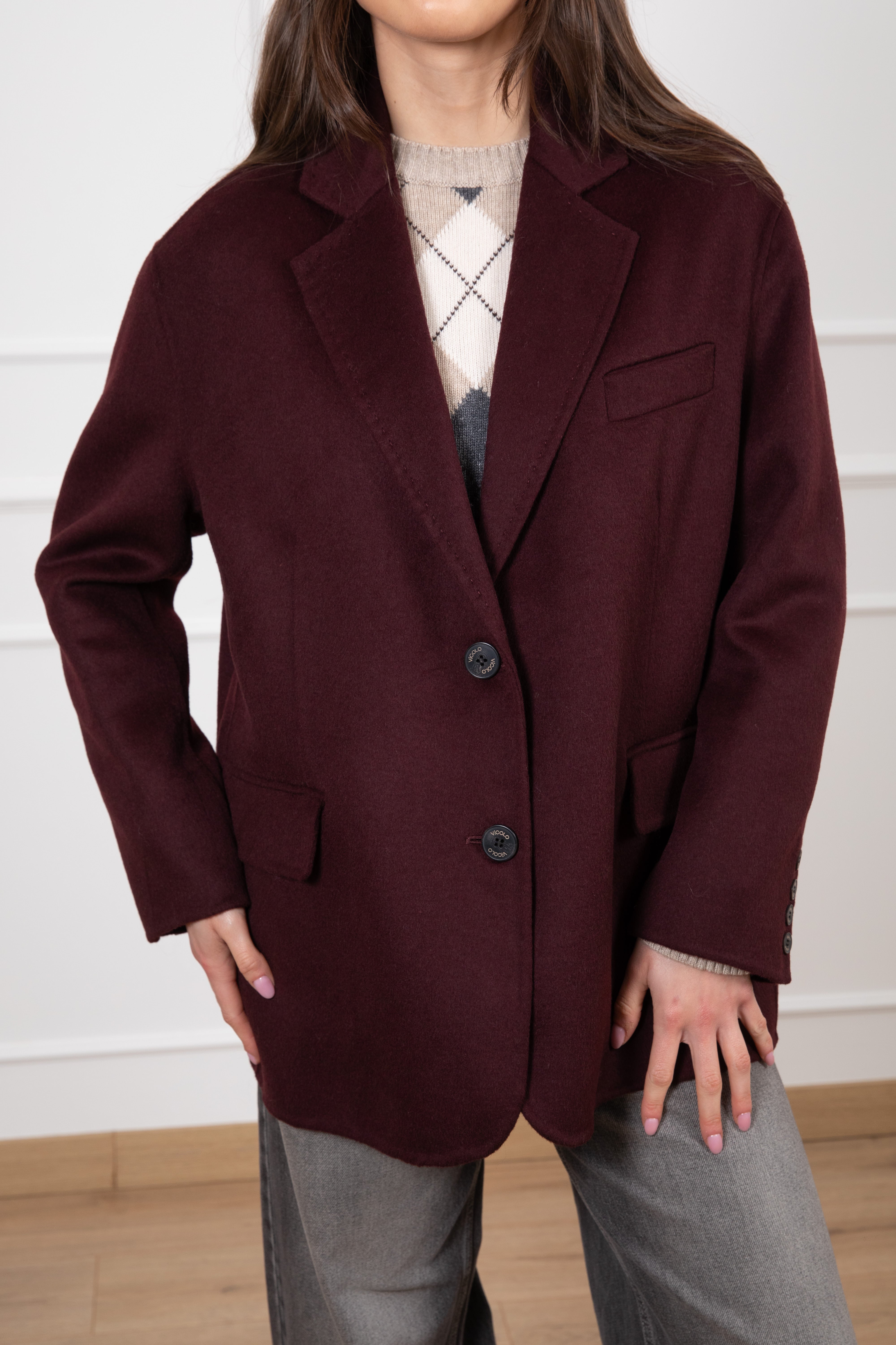 Giacca-cappotto handmade ViCOLO