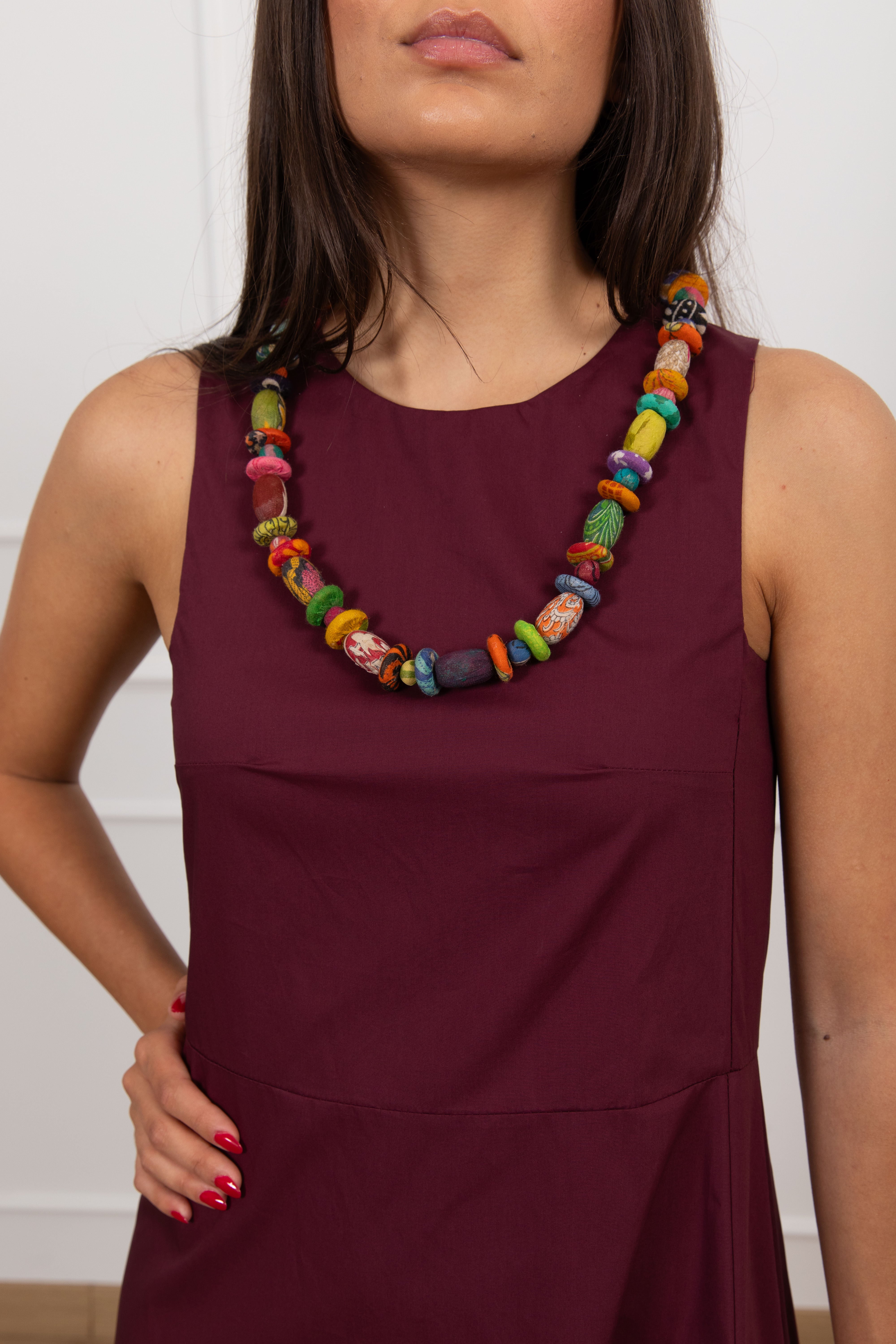 Collana lunga sfere Susy Mix