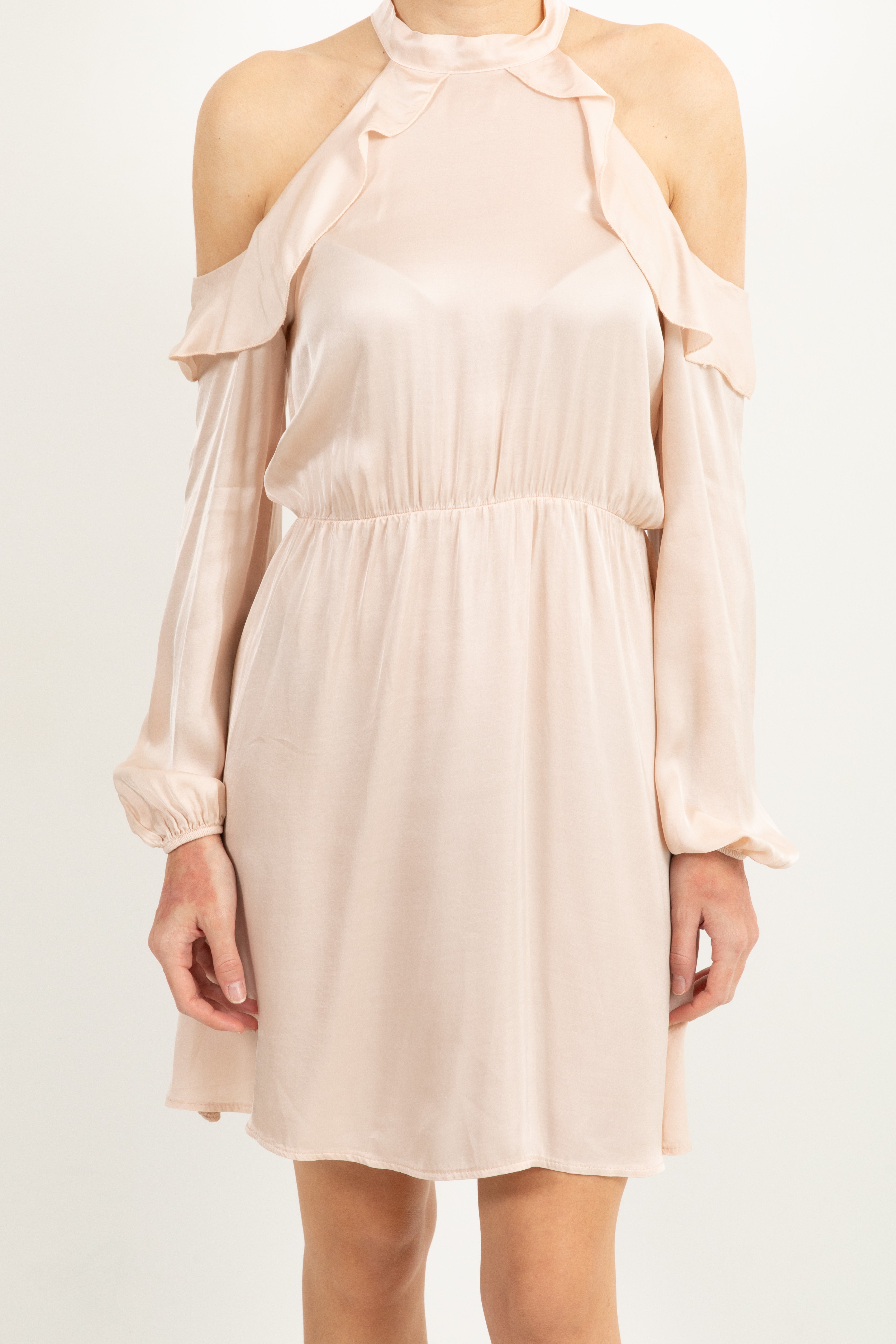 Mini-abito cut-out in viscosa Susy Mix
