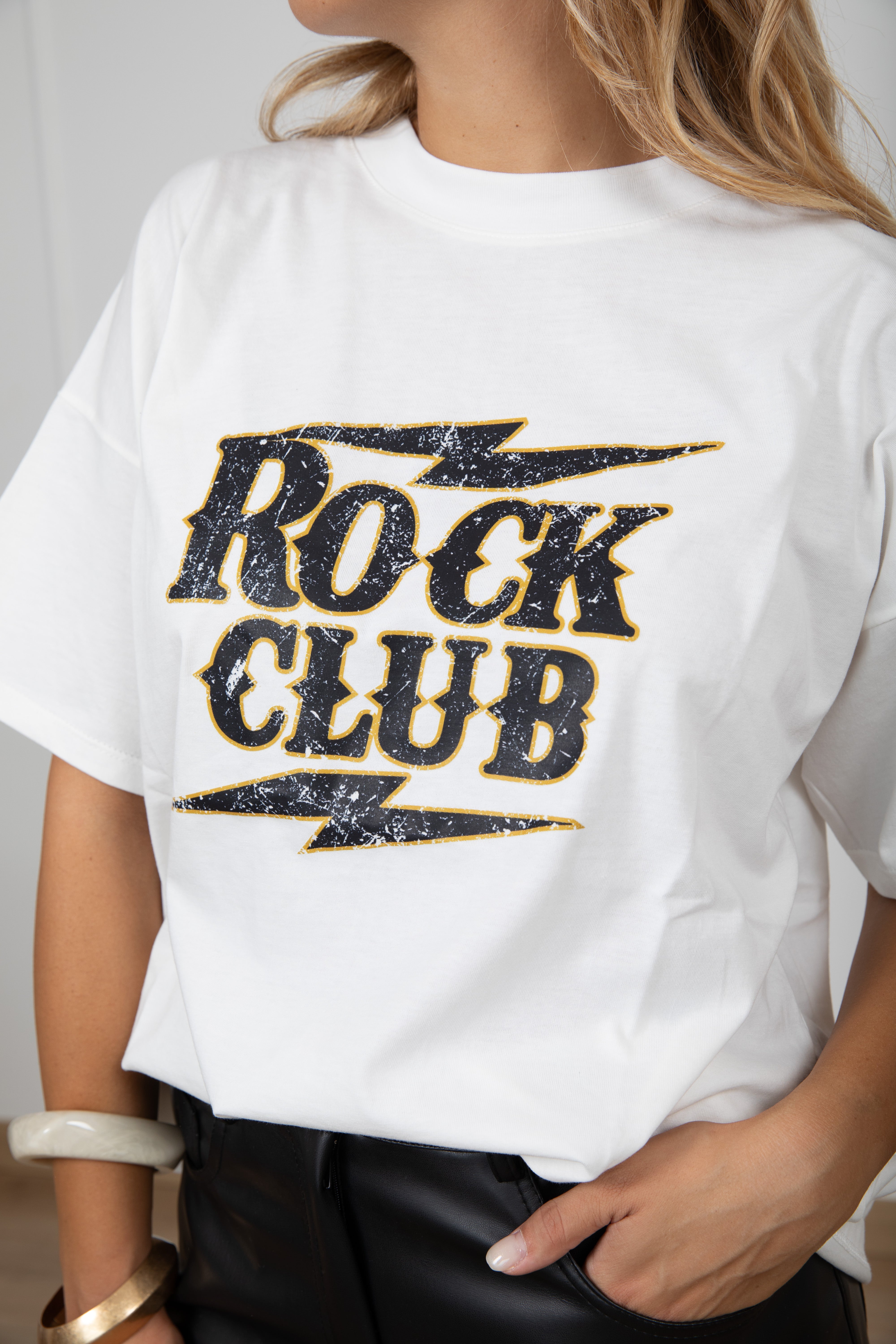 T-shirt over-size "Rock Club" ViCOLO