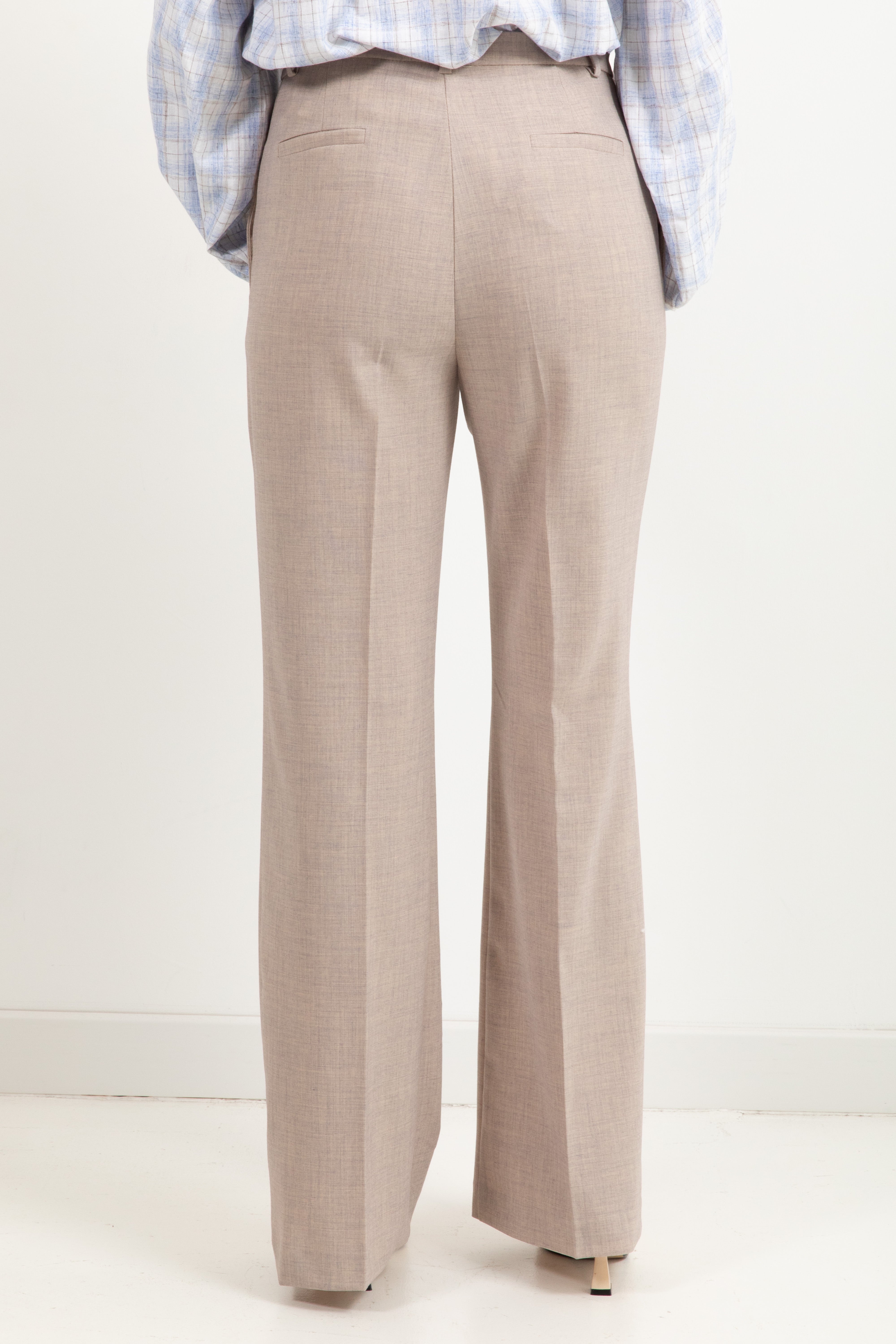 Pantalone fiammato con gamba dritta ViCOLO