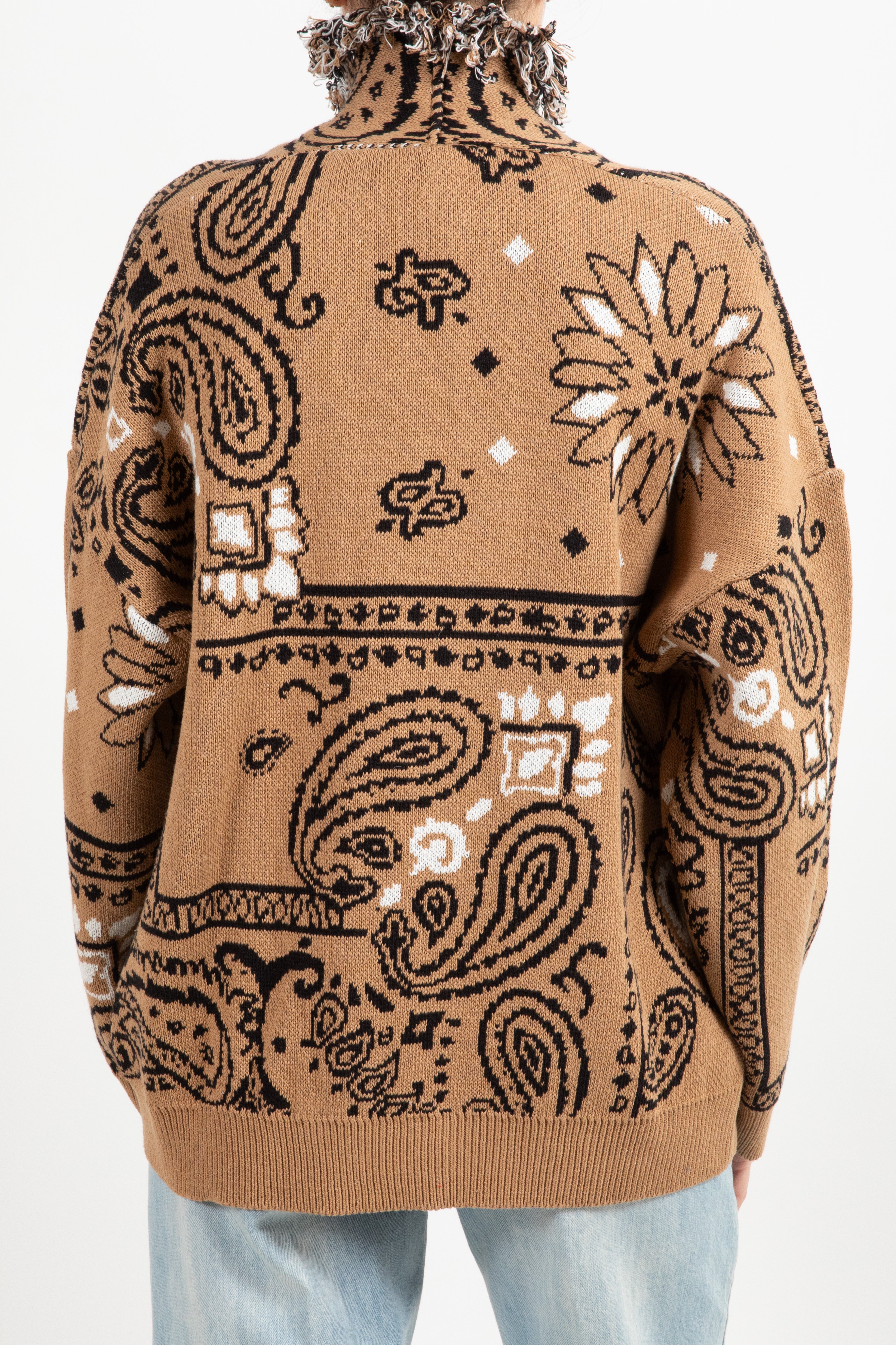 Cardigan fantasia patch-bandana Tensione IN