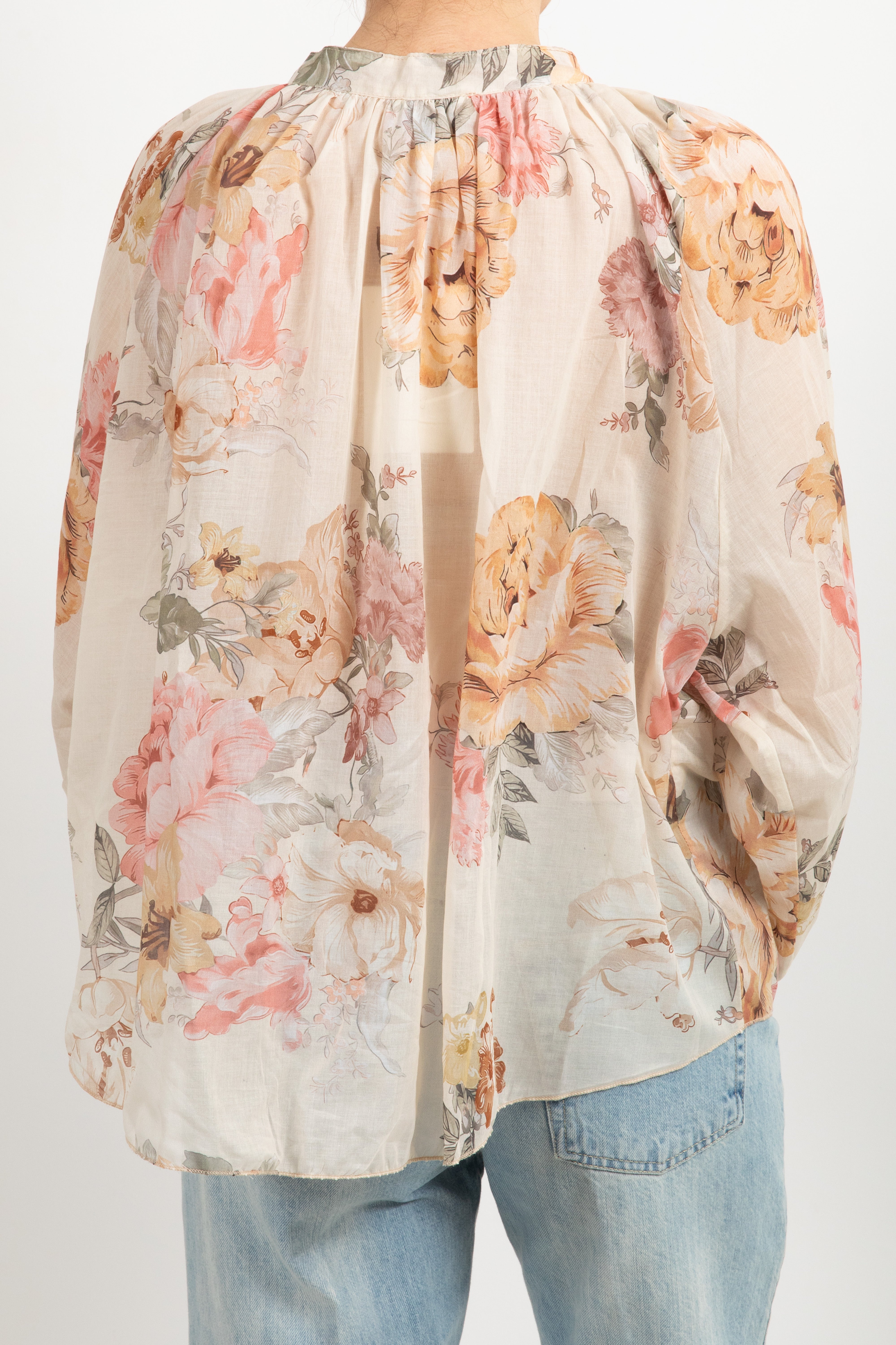 Camicia in cotone fantasia flowers Susy Mix