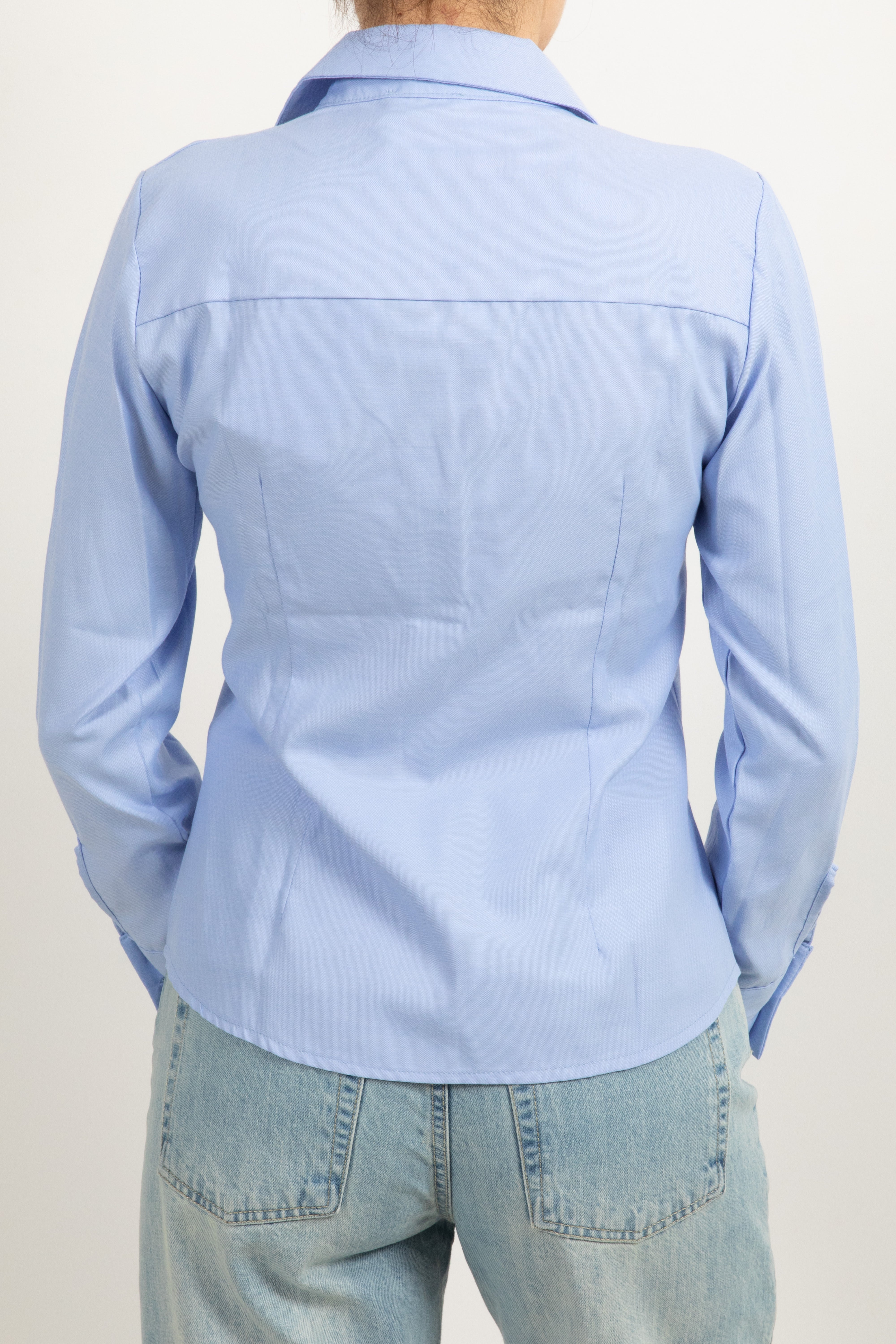 Camicia oxford con scollo a "V" Susy Mix