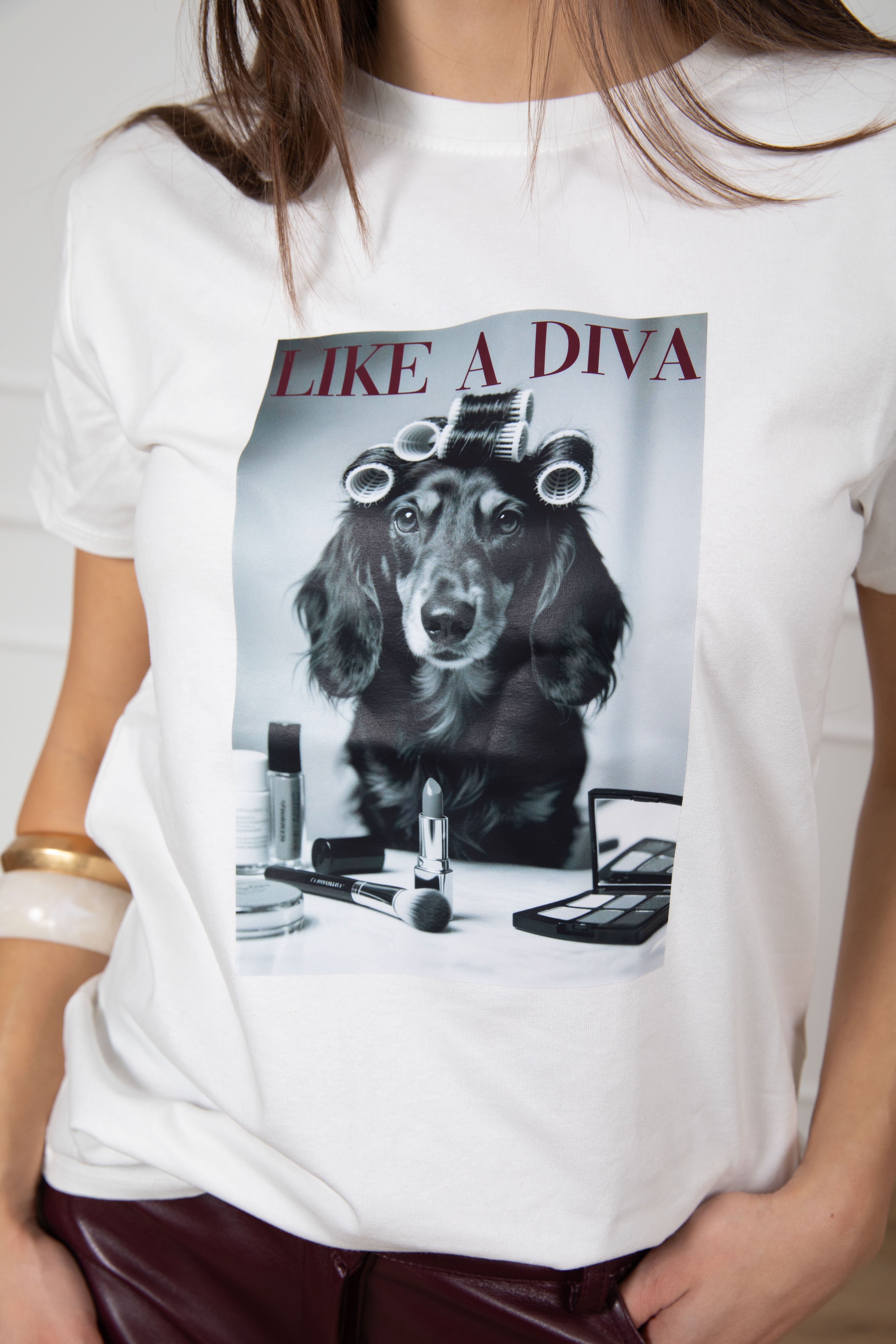 T-shirt "like a diva" ViCOLO