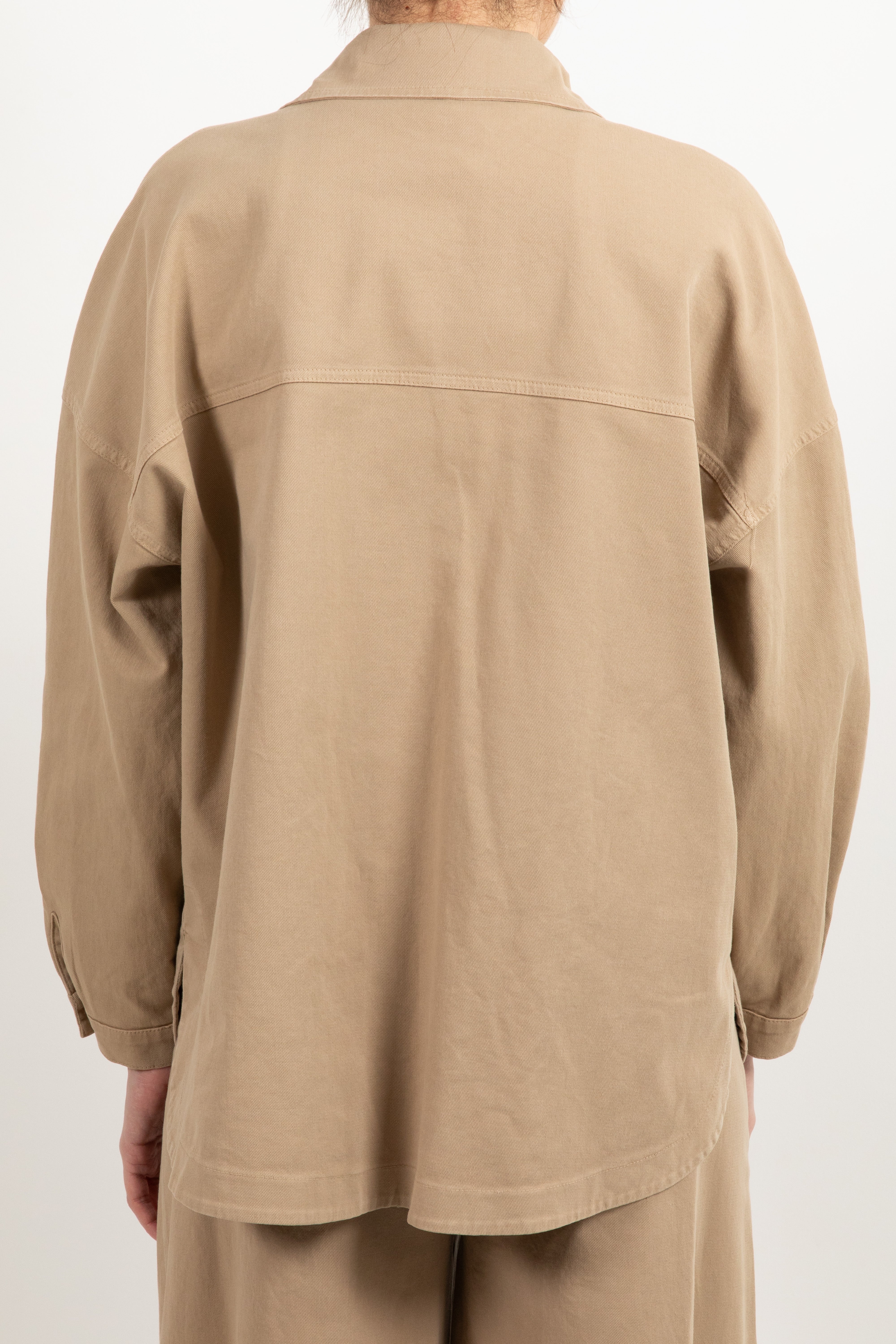 Giacca-camicia con patch Tensione IN