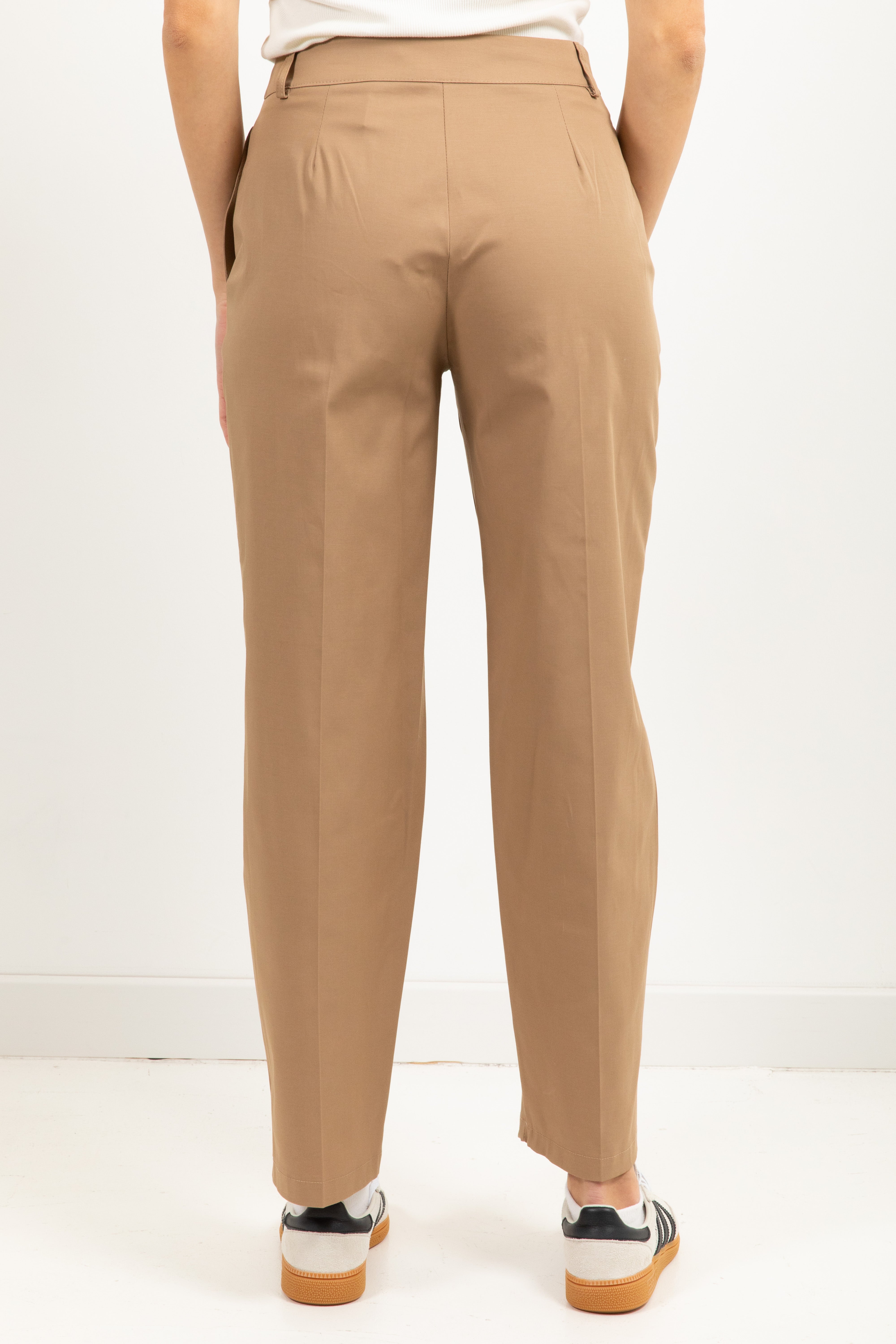 Pantalone carrot-fit in cotone Susy Mix