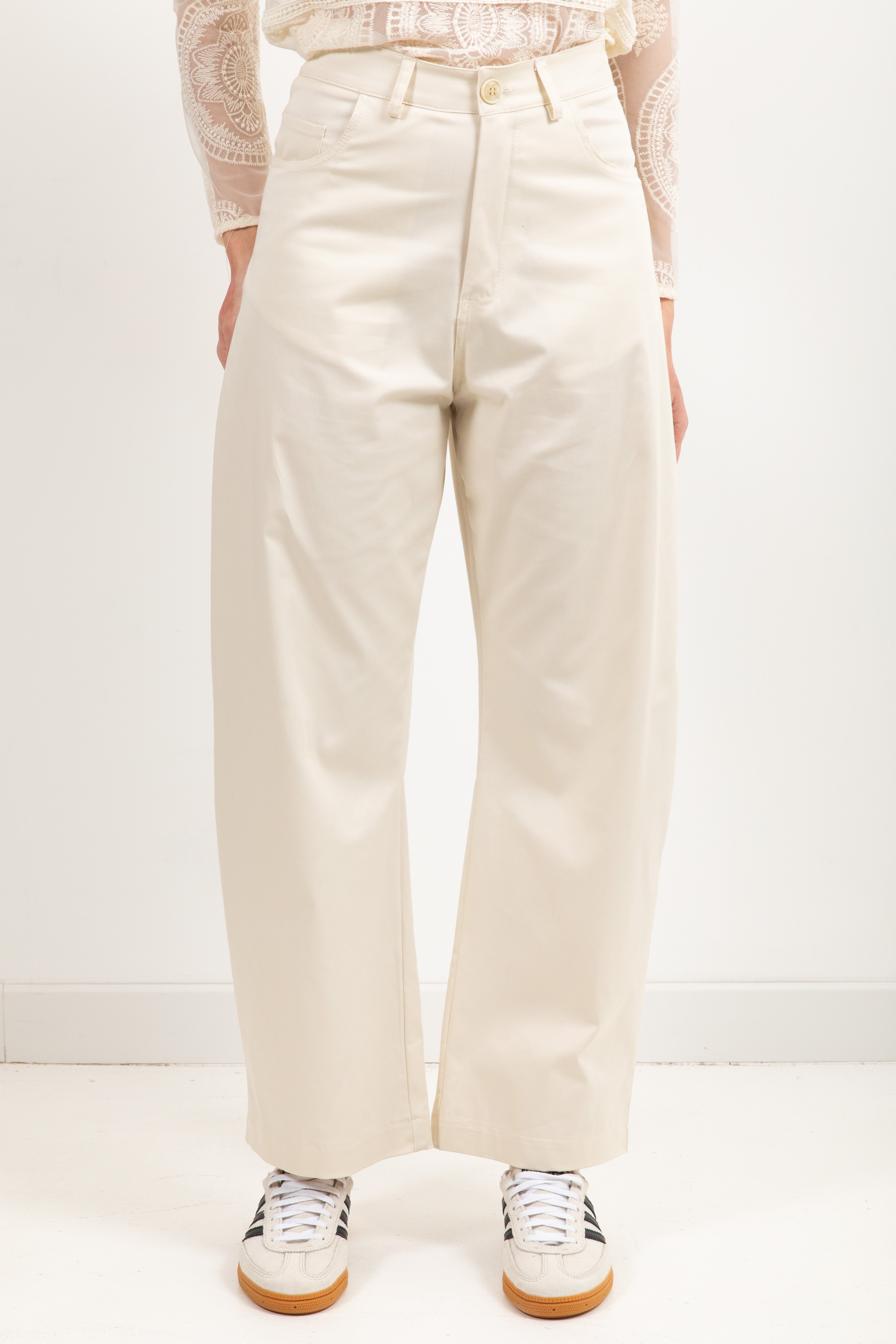 Pantalone balloon-fit in cotone ViCOLO